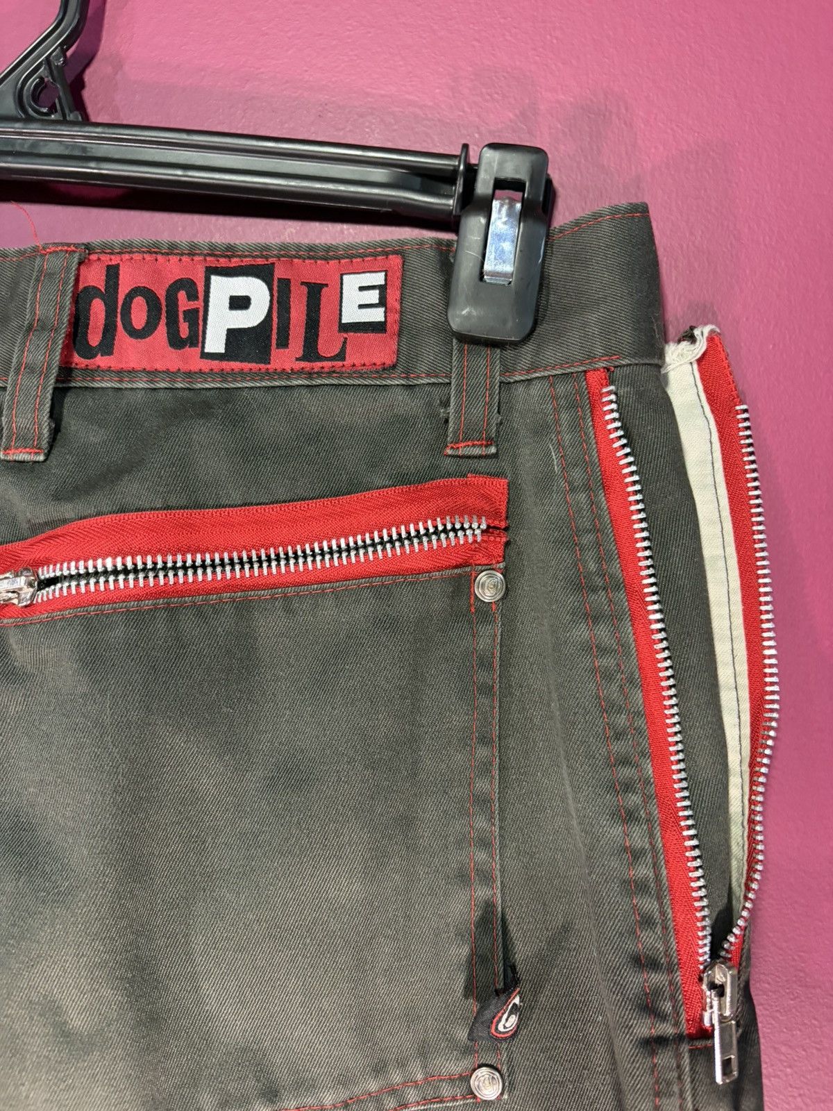 Tripp NYC Vintage damaged dogpile raver pants Size US 31 - 9 Thumbnail