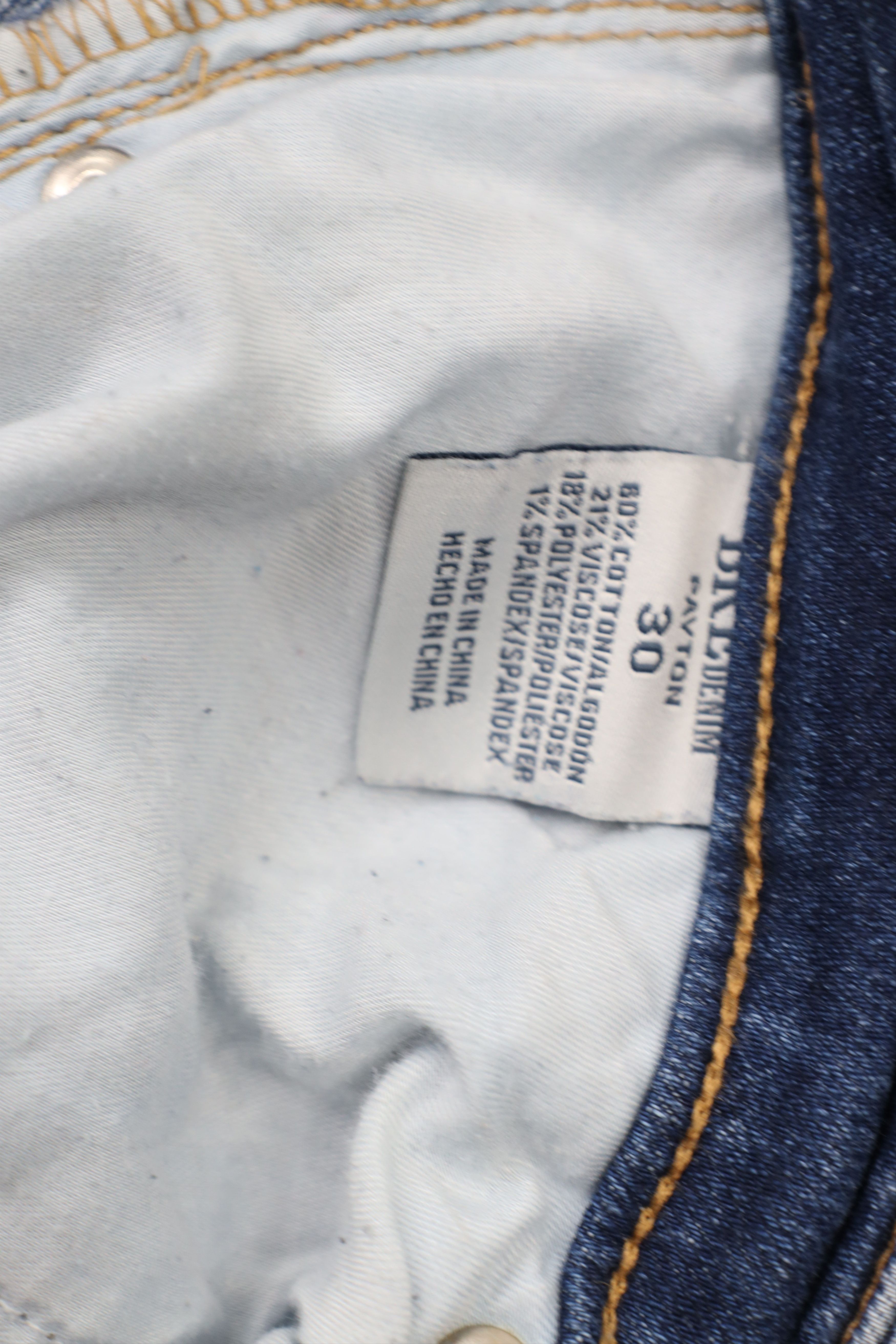 Vintage Buckle BKE Payton Mid Rise Universal Fit Denim Jeans Blue Size 30" / US 8 / IT 44 - 10 Thumbnail