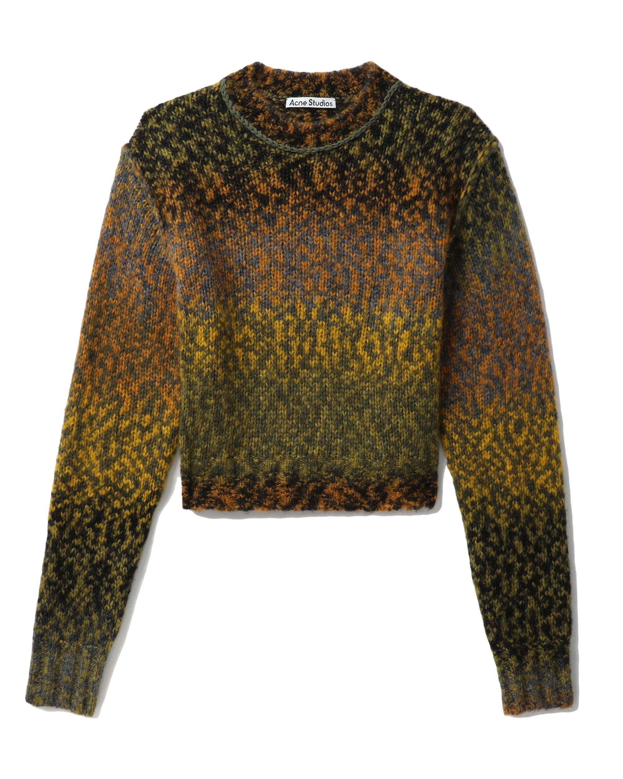 Acne Studios Acne Studios Gradient Effect Mixed Color Knitwear Size S / US 4 / IT 40 - 1 Thumbnail