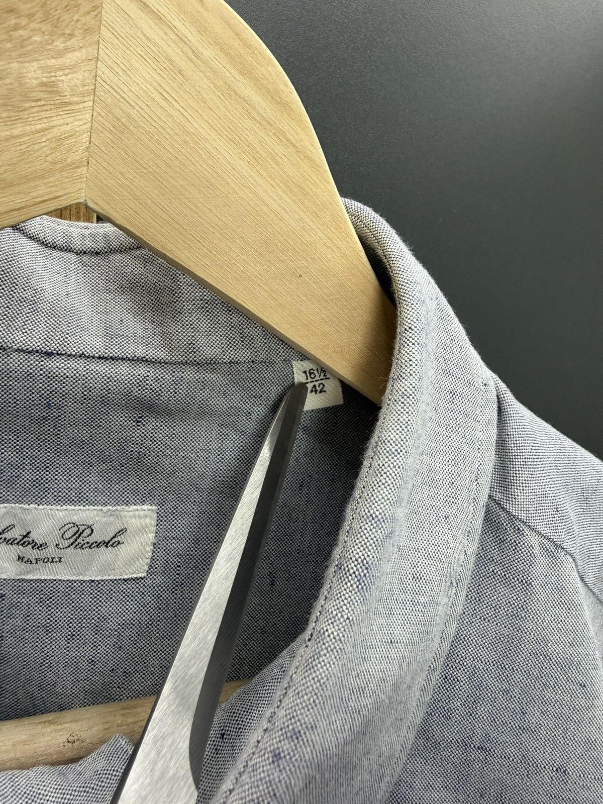 Salvatore Piccolo Salvatore Piccolo Napoli Button Up Cotton Shirt Size US L / EU 52-54 / 3 - 9 Thumbnail