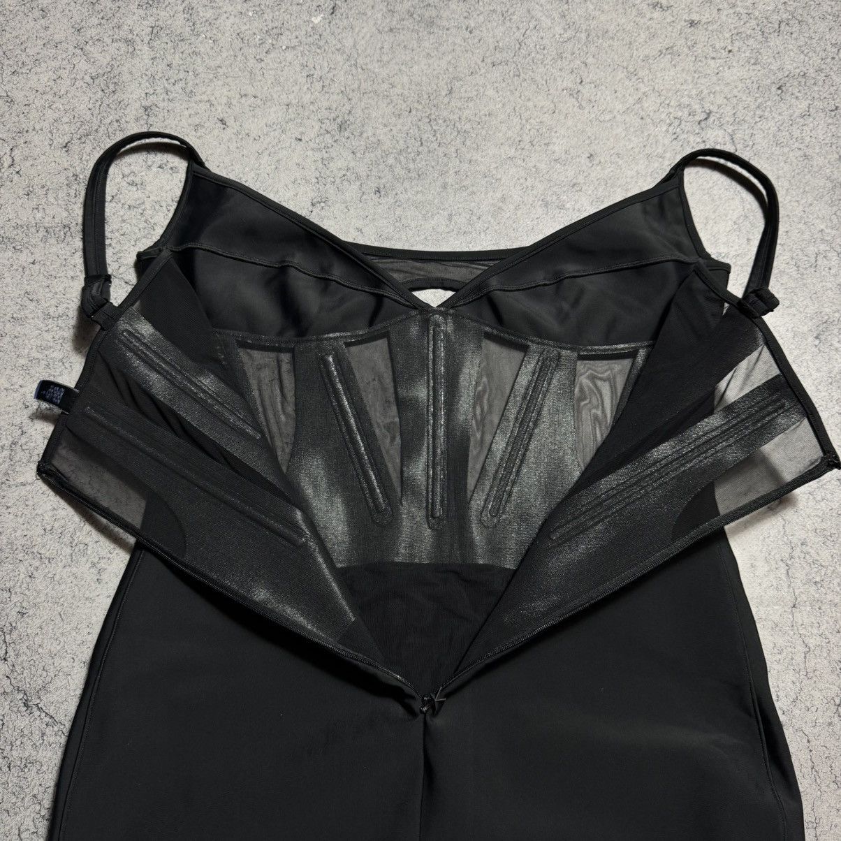 H&M × Mugler Rare Mugler H&M Black Corset Dress Size M / US 6-8 / IT 42-44 - 7 Thumbnail