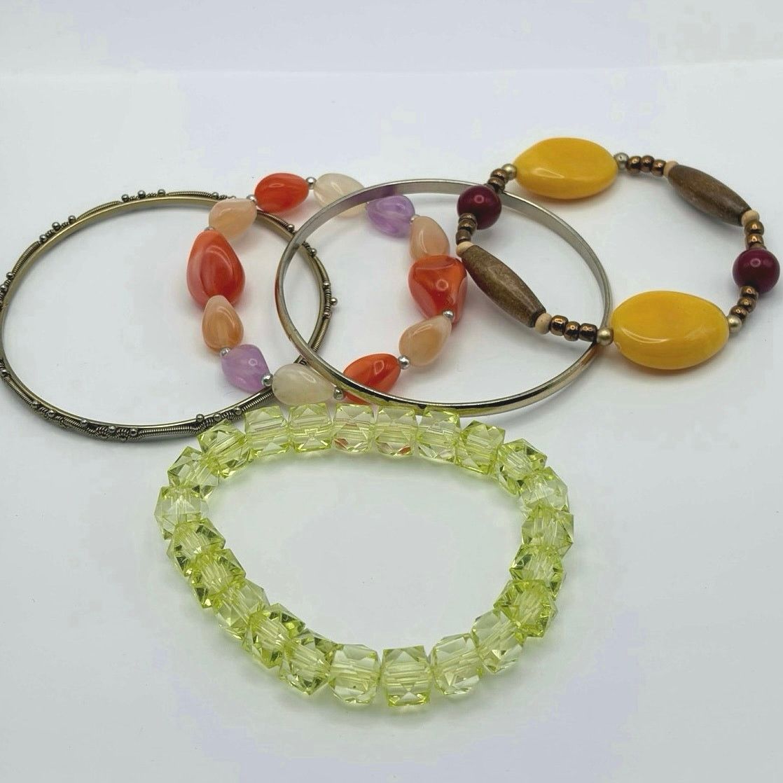 Other Gold & Green Bracelet Bundle Size ONE SIZE - 3 Thumbnail