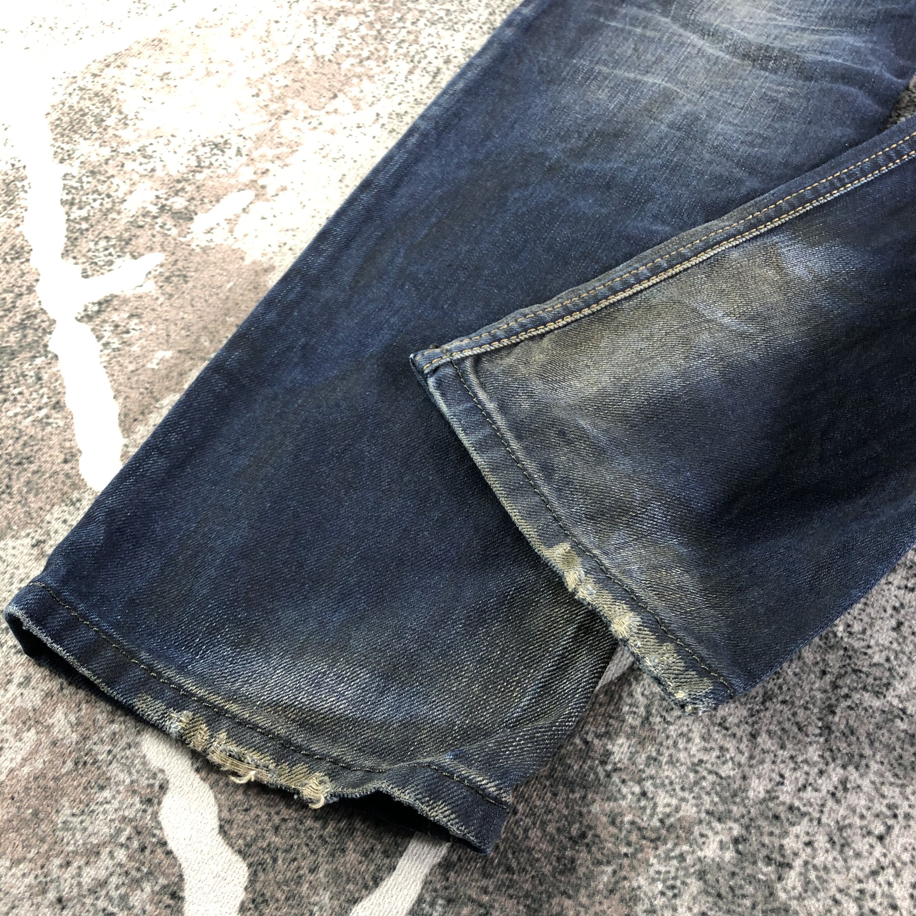 Diesel Diesel Krayver Jeans Destroyed Denim KJ2411 Size US 27 - 6 Thumbnail