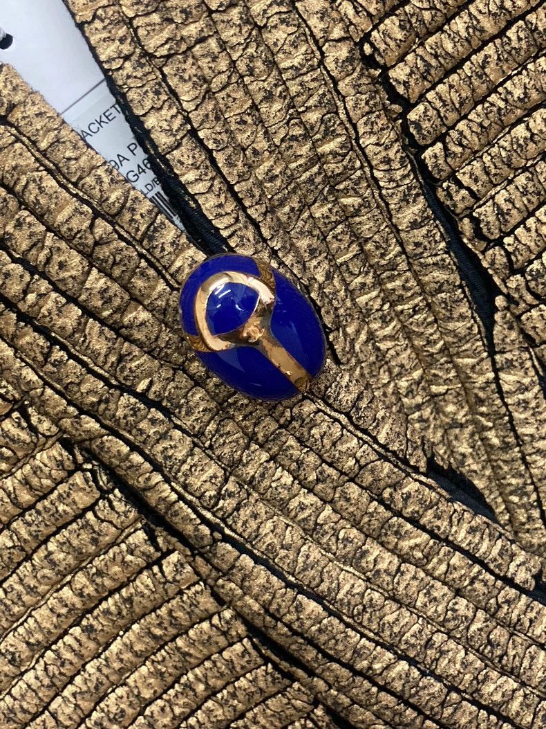 Chanel Chanel Egyptian series of the golden coat of the holy beet Size XS / US 0-2 / IT 36-38 - 3 Thumbnail