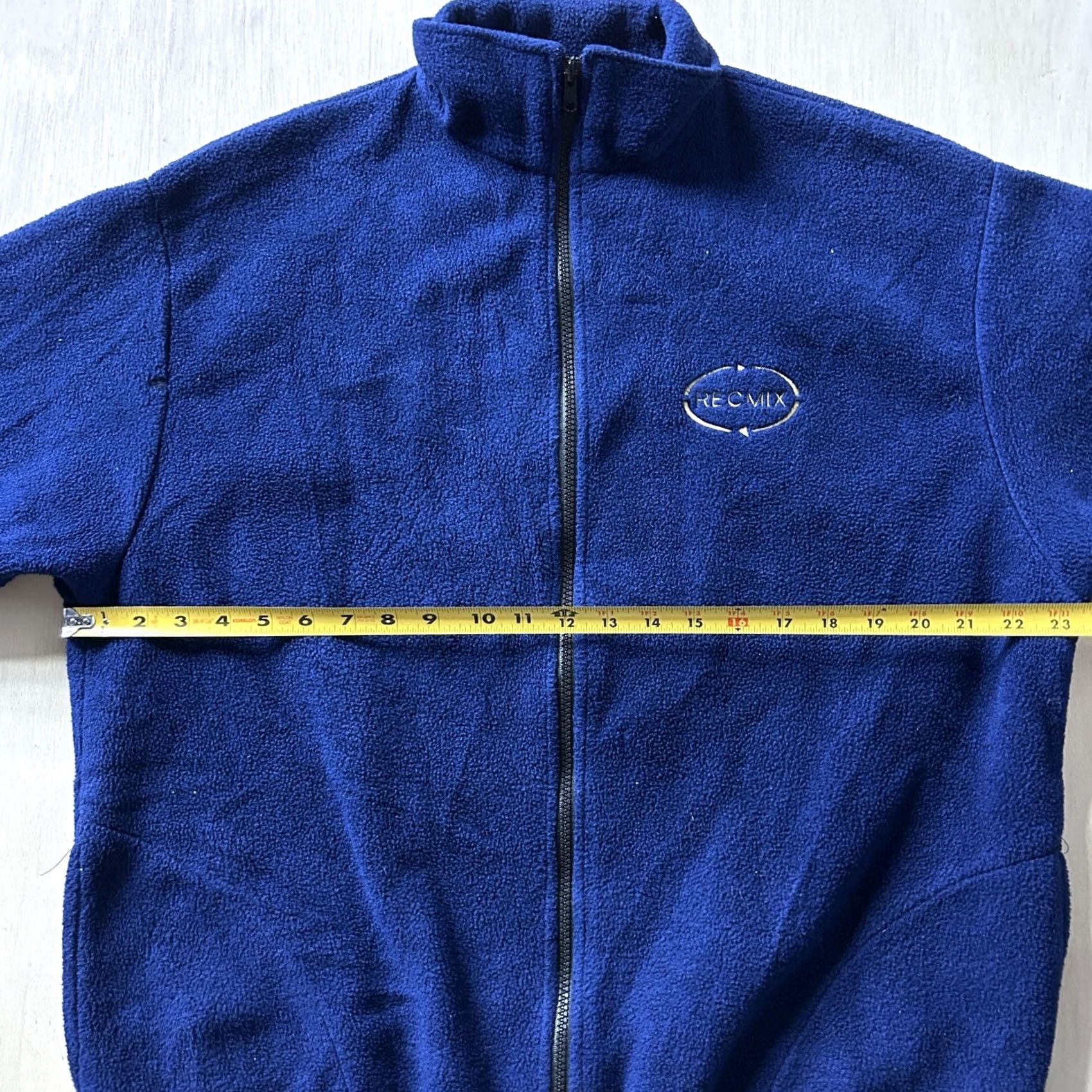 Vintage Auburn Sportswear Jacket Mens M Blue Fleece Full Zip REC MIX Logo Outdoor Size US M / EU 48-50 / 2 - 7 Thumbnail