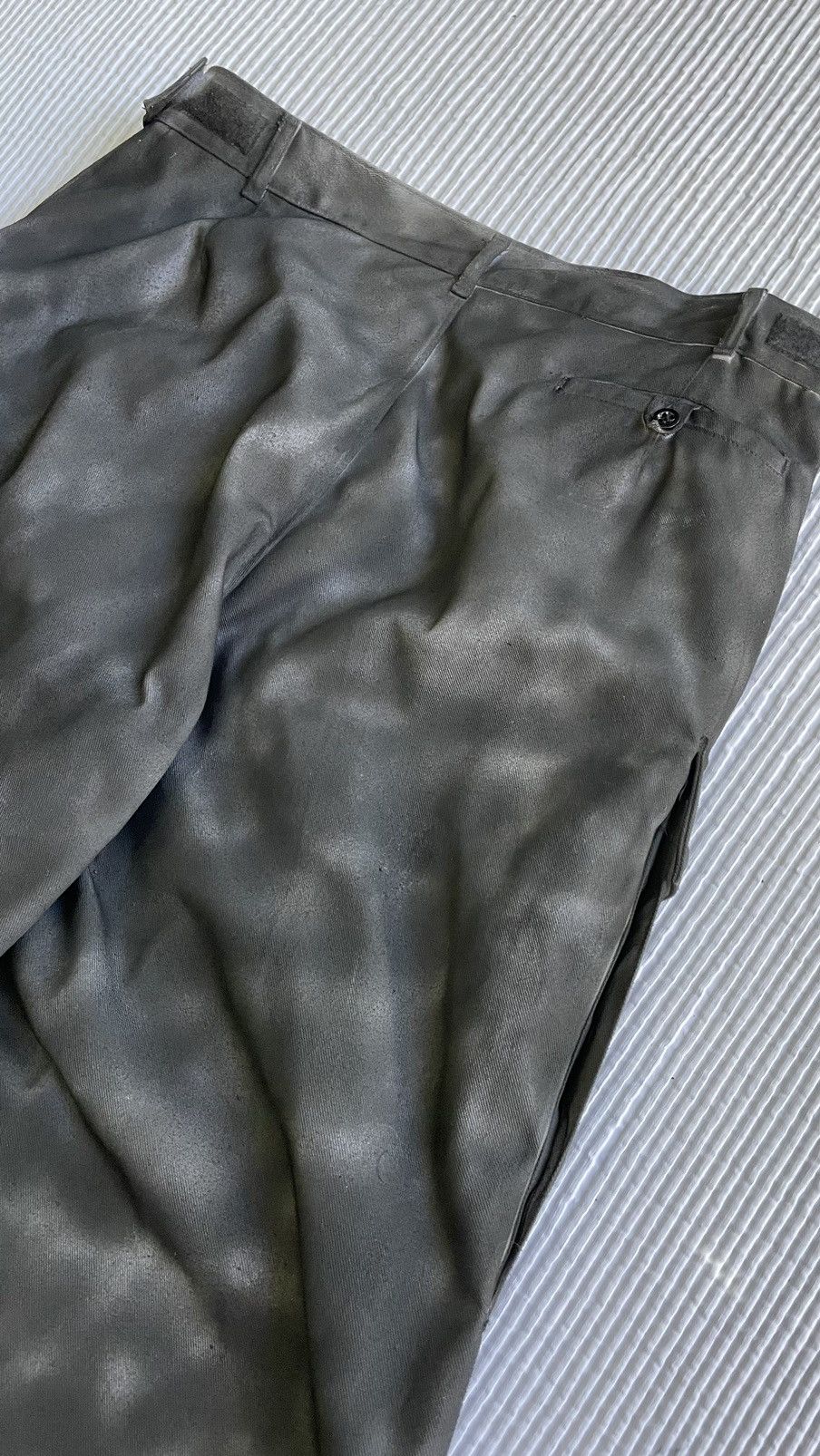 Handmade Painted Black Camo Pants Size US 34 / EU 50 - 15 Thumbnail