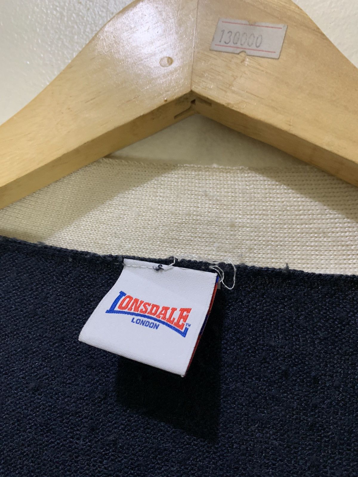 Lonsdale × Vintage Vintage Cardigan Lonsdale Workwear Size US M / EU 48-50 / 2 - 3 Thumbnail
