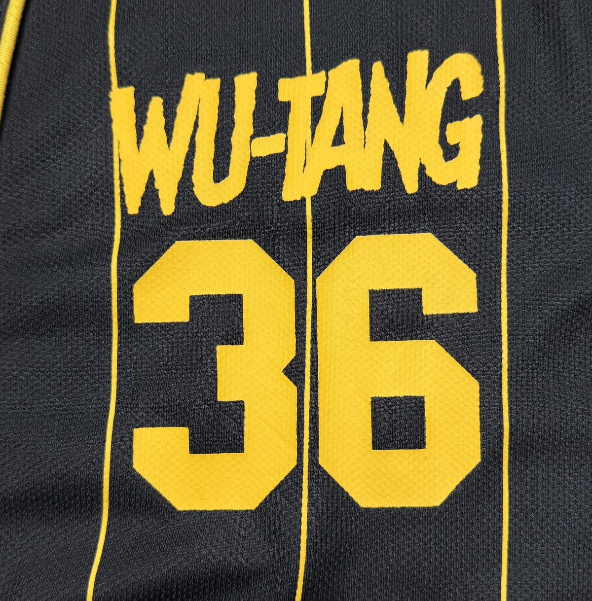 Wu-Tang Clan Wu-Tang Clan #36 Striped Button Jersey Shirt Big Logo Size US XS / EU 42 / 0 - 8 Thumbnail