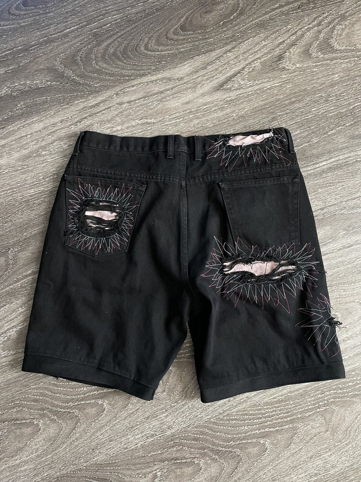 Other Pink Spider Jorts Size US 38 / EU 54 - 5 Thumbnail