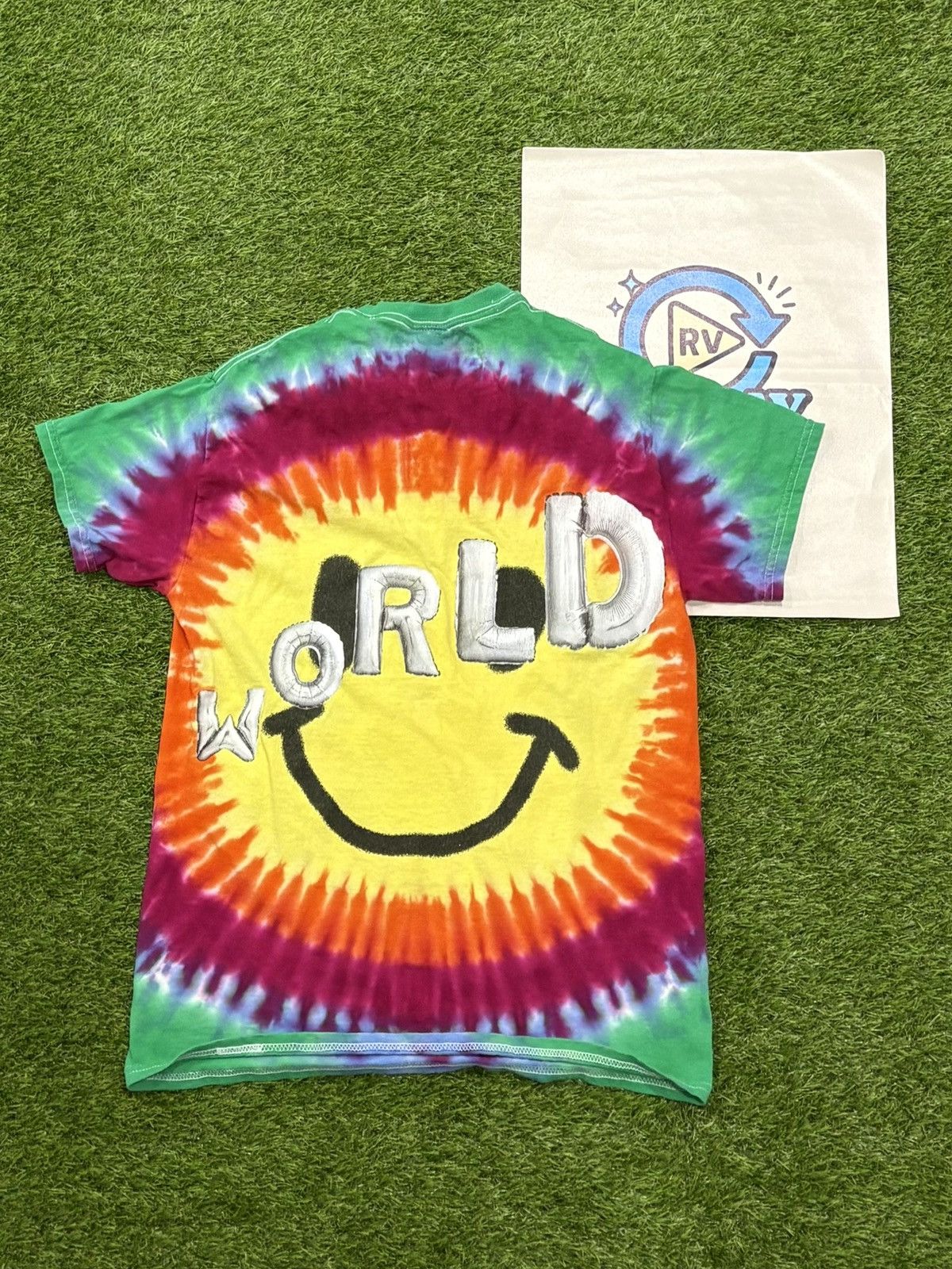 Travis Scott ASTROWORLD TIE DYE TEE Size US S / EU 44-46 / 1 - 2 Thumbnail