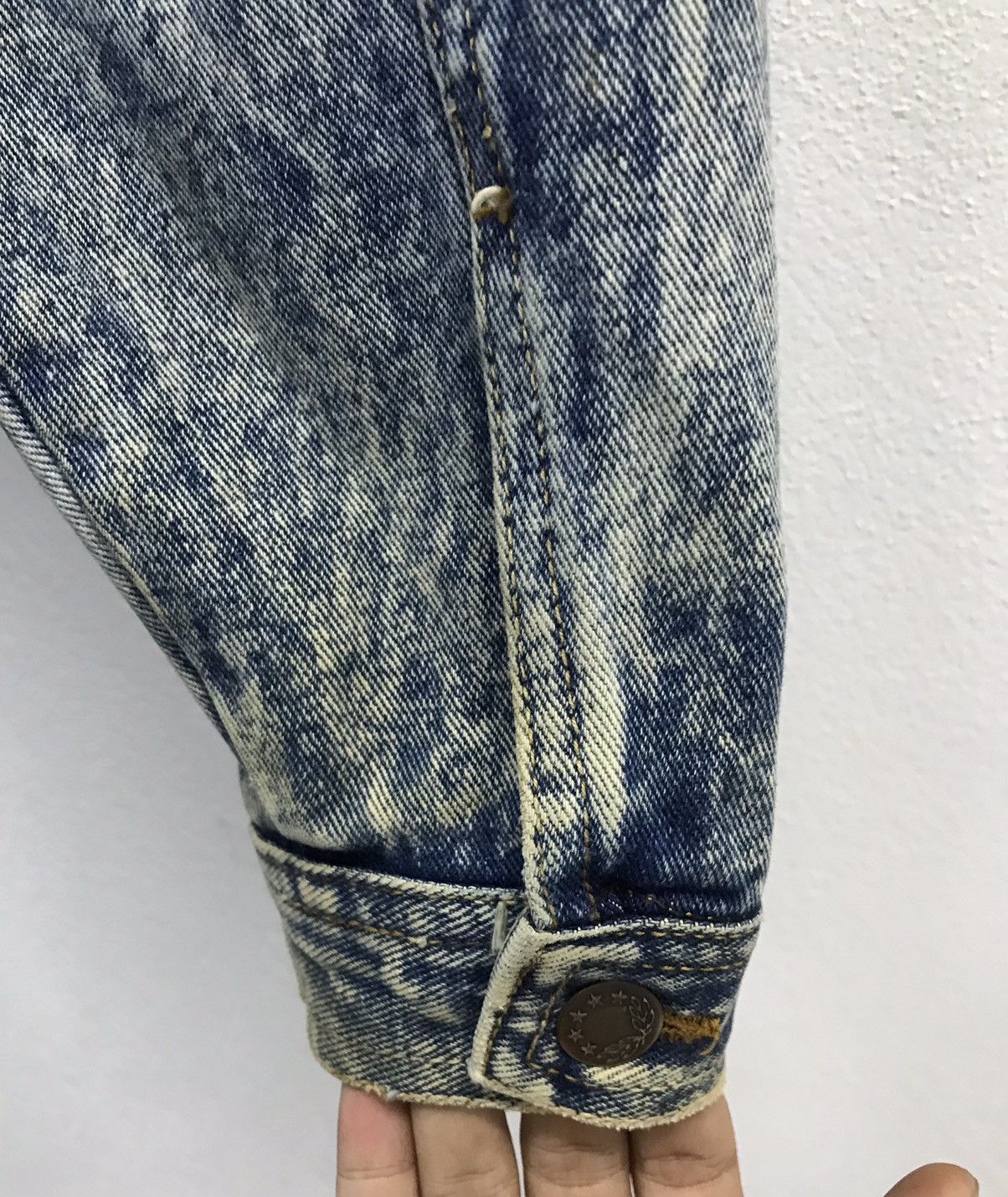 Vintage Vintage For Young Sports Club Denim Jacket Size US L / EU 52-54 / 3 - 10 Thumbnail