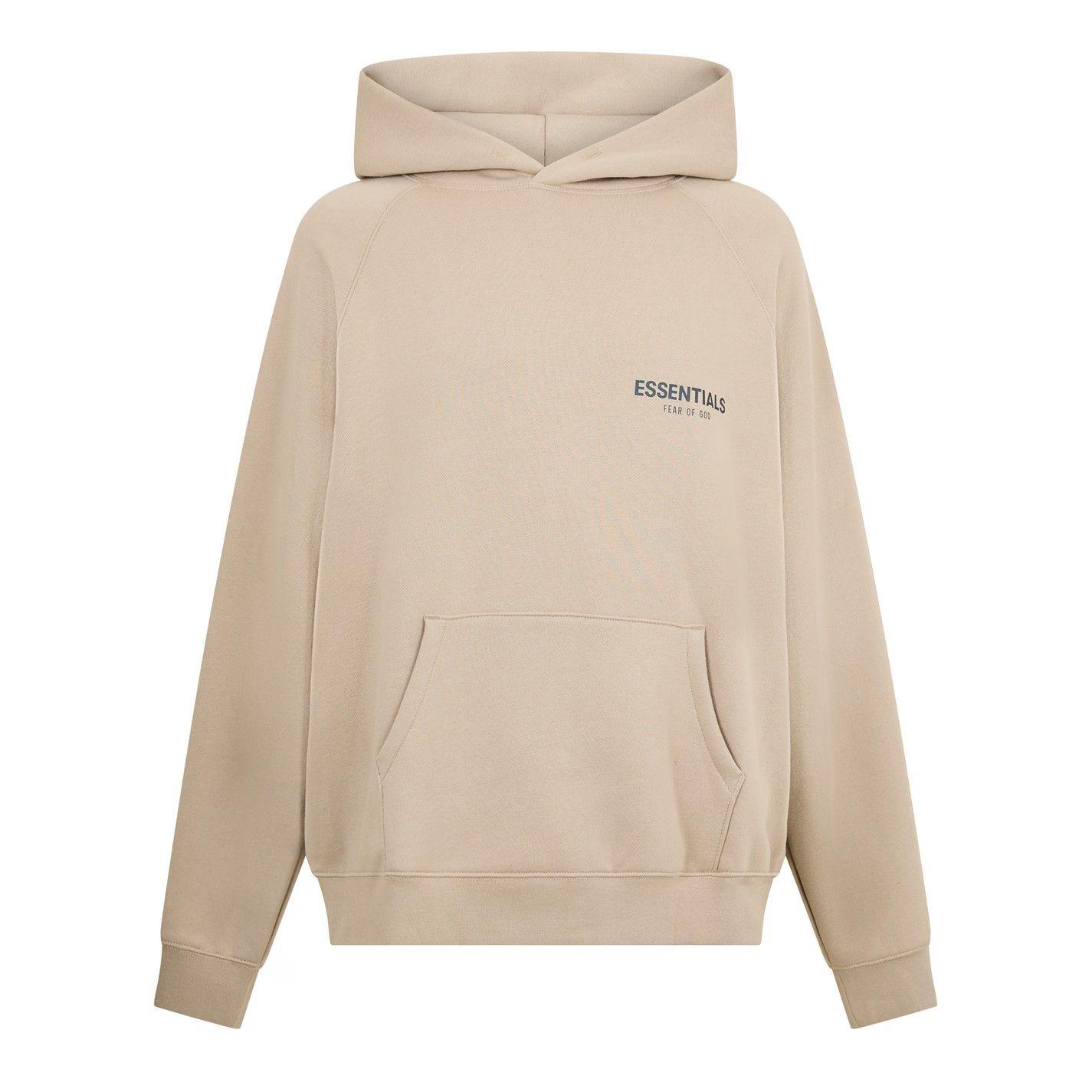 Fear of God o1g2r1mq0426 Overhead Hoodie in Beige Size US XL / EU 56 / 4 - 1 Thumbnail