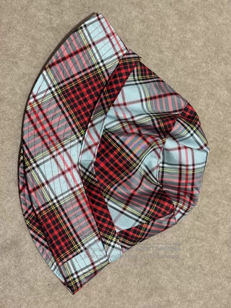Vivienne Westwood Vivienne Westwood Vintage Red and Blue Plaid Fisherman's H Size ONE SIZE - 5 Thumbnail