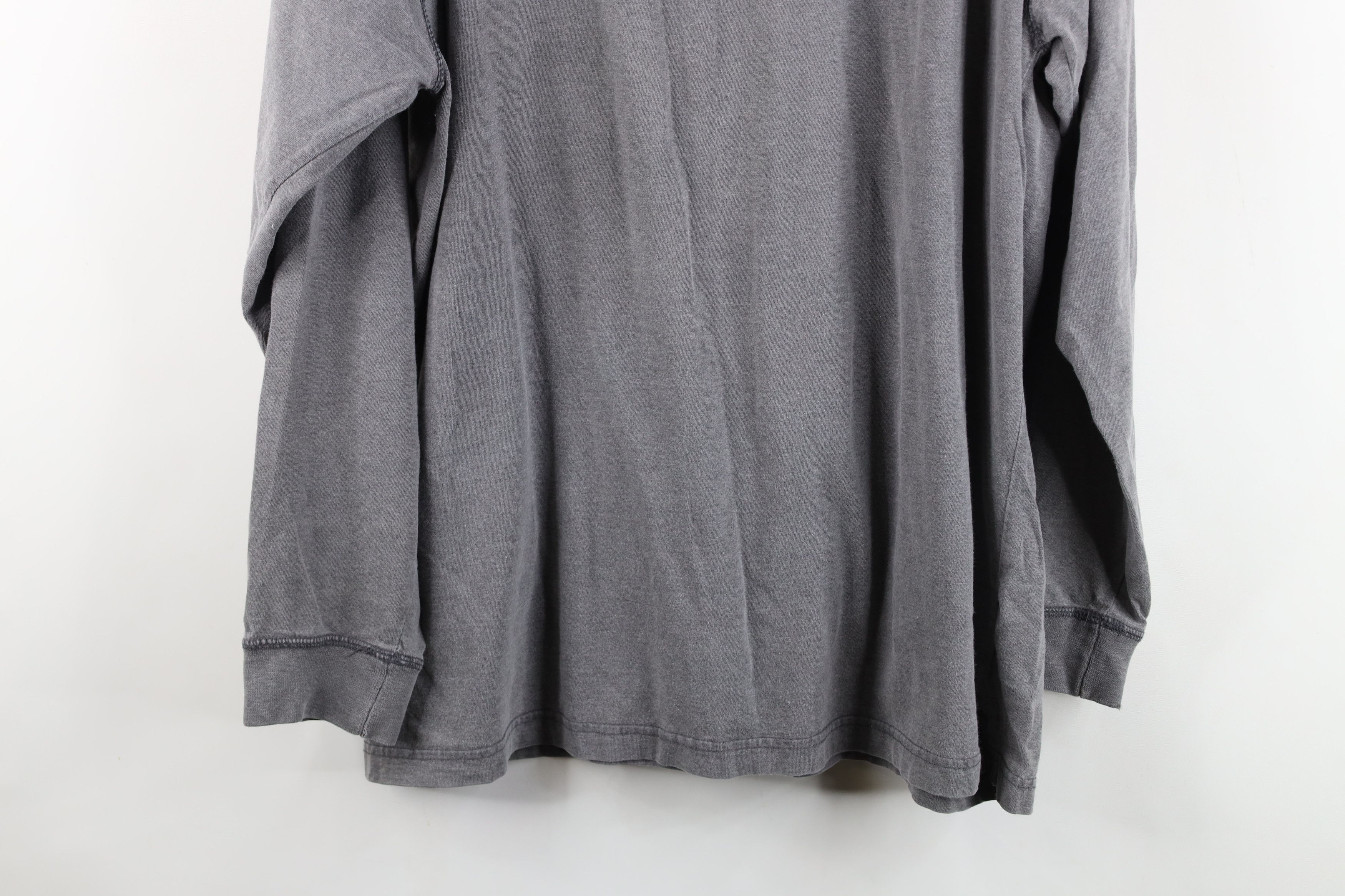 Vintage Vintage 90s Streetwear Stonewash Long Sleeve Henley T-Shirt Size US XL / EU 56 / 4 - 13 Thumbnail