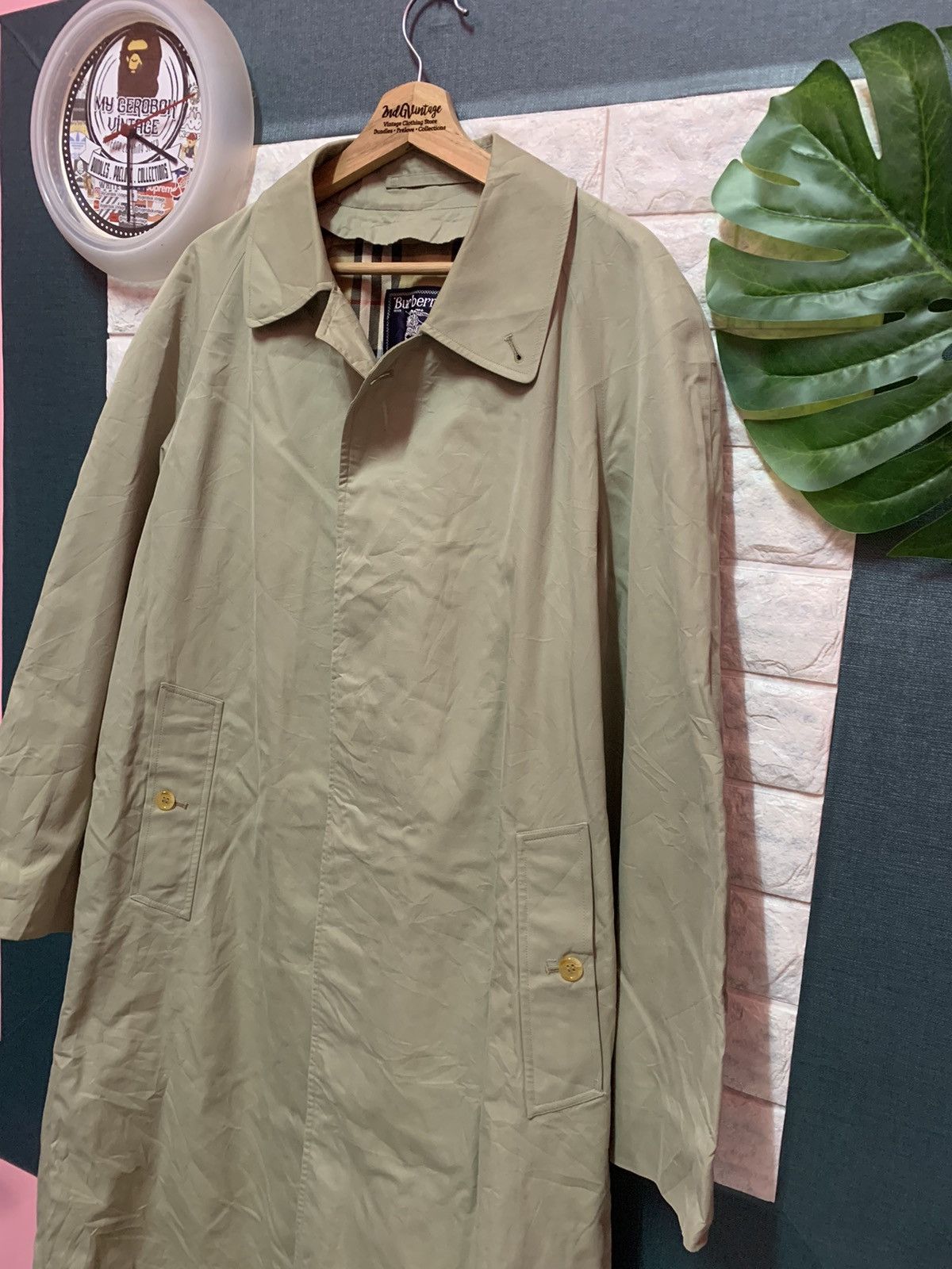 Burberry × Vintage VINTAGE!! Long Jacket BURBERRYS Size US L / EU 52-54 / 3 - 4 Thumbnail