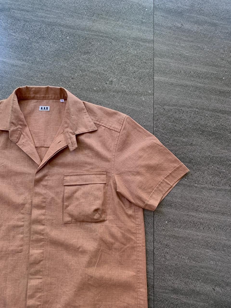 Yohji Yamamoto FREE TAX! Hidden Pocket Linen Shirt Size US M / EU 48-50 / 2 - 2 Thumbnail