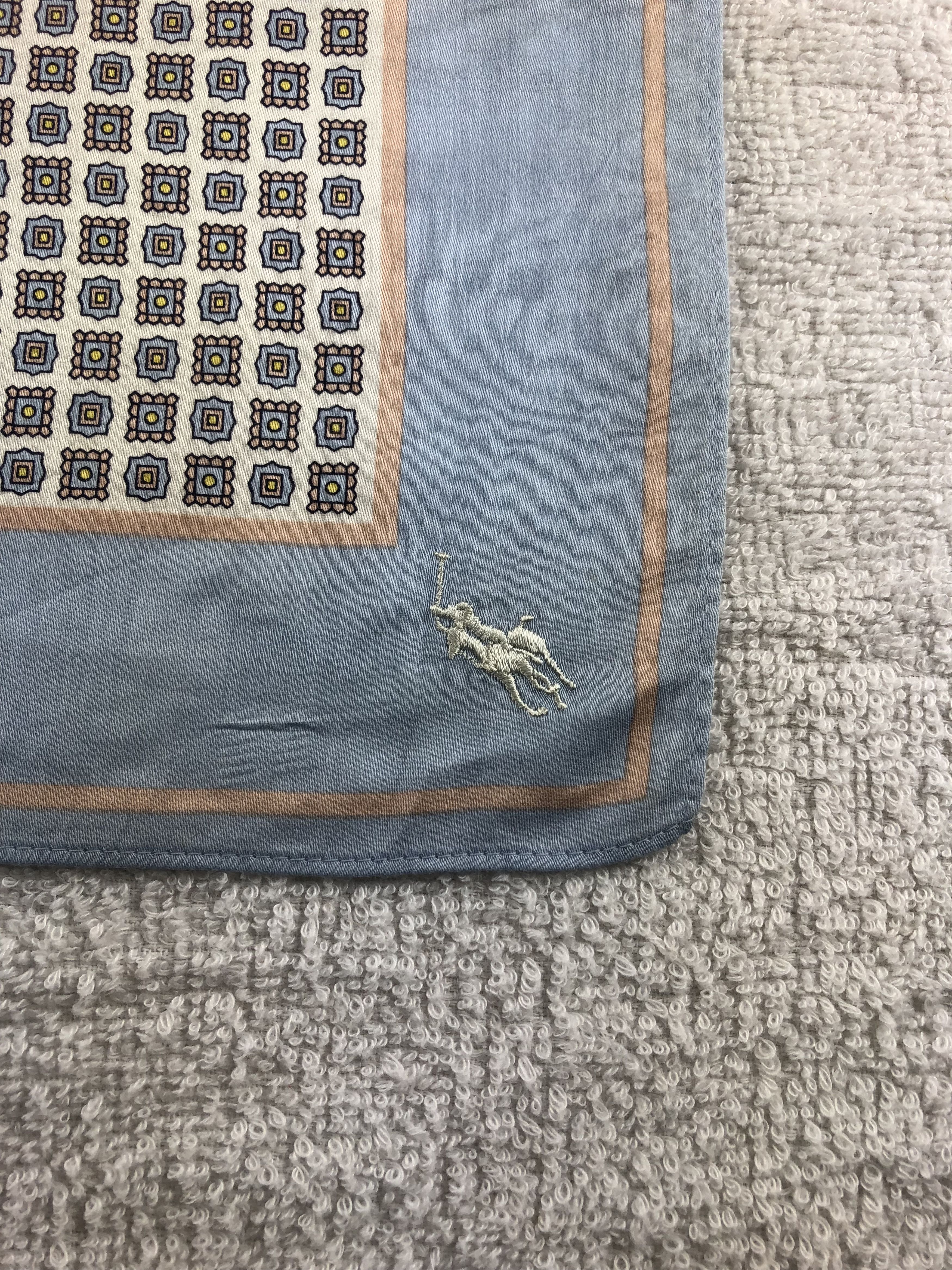 Polo Ralph Lauren × Ralph Lauren × Vintage Polo Ralph Lauren Handkerchief / Bandana / Neckerchief Size ONE SIZE - 5 Thumbnail