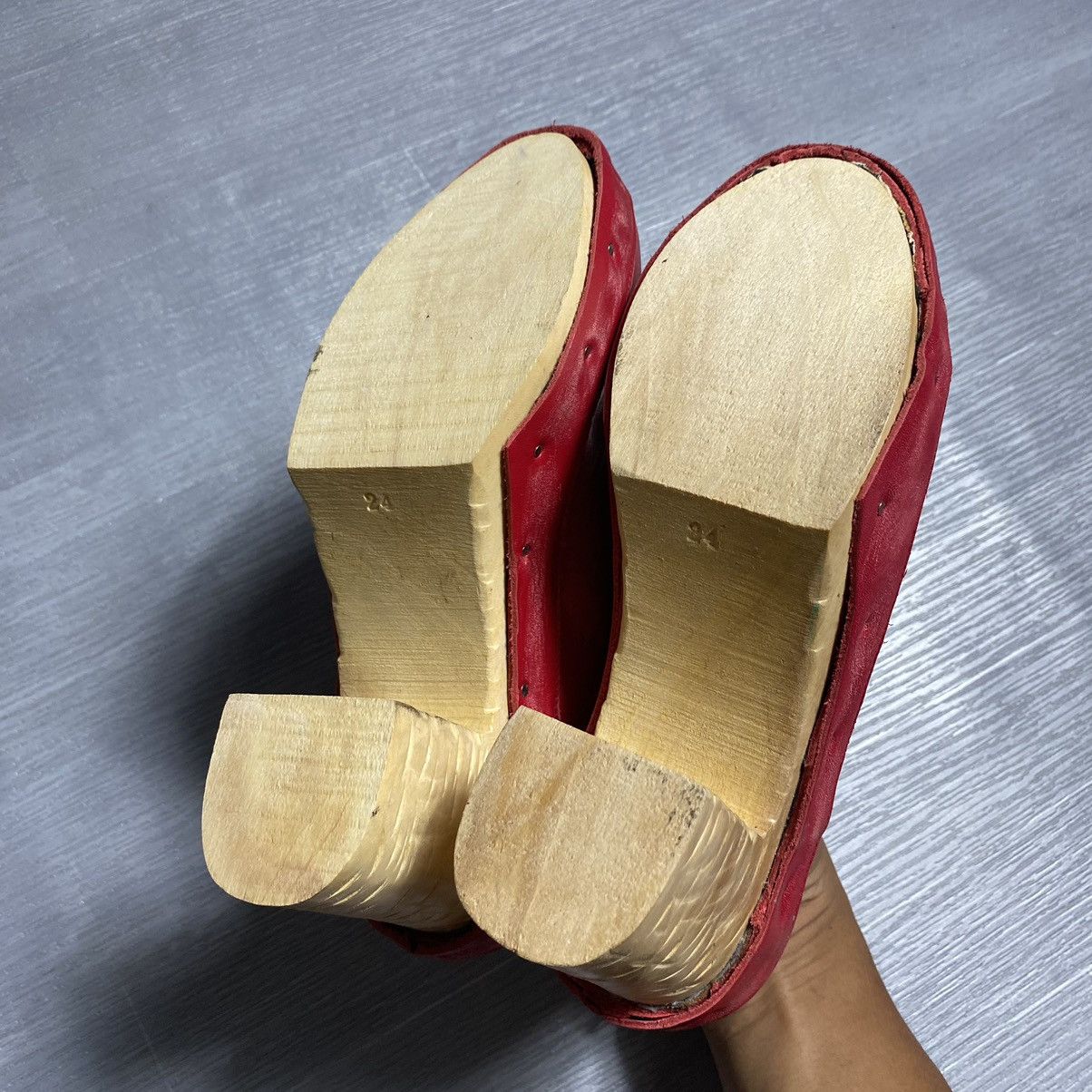 Comme des Garcons FW12 Clogs Size US 6 / IT 36 - 16 Thumbnail
