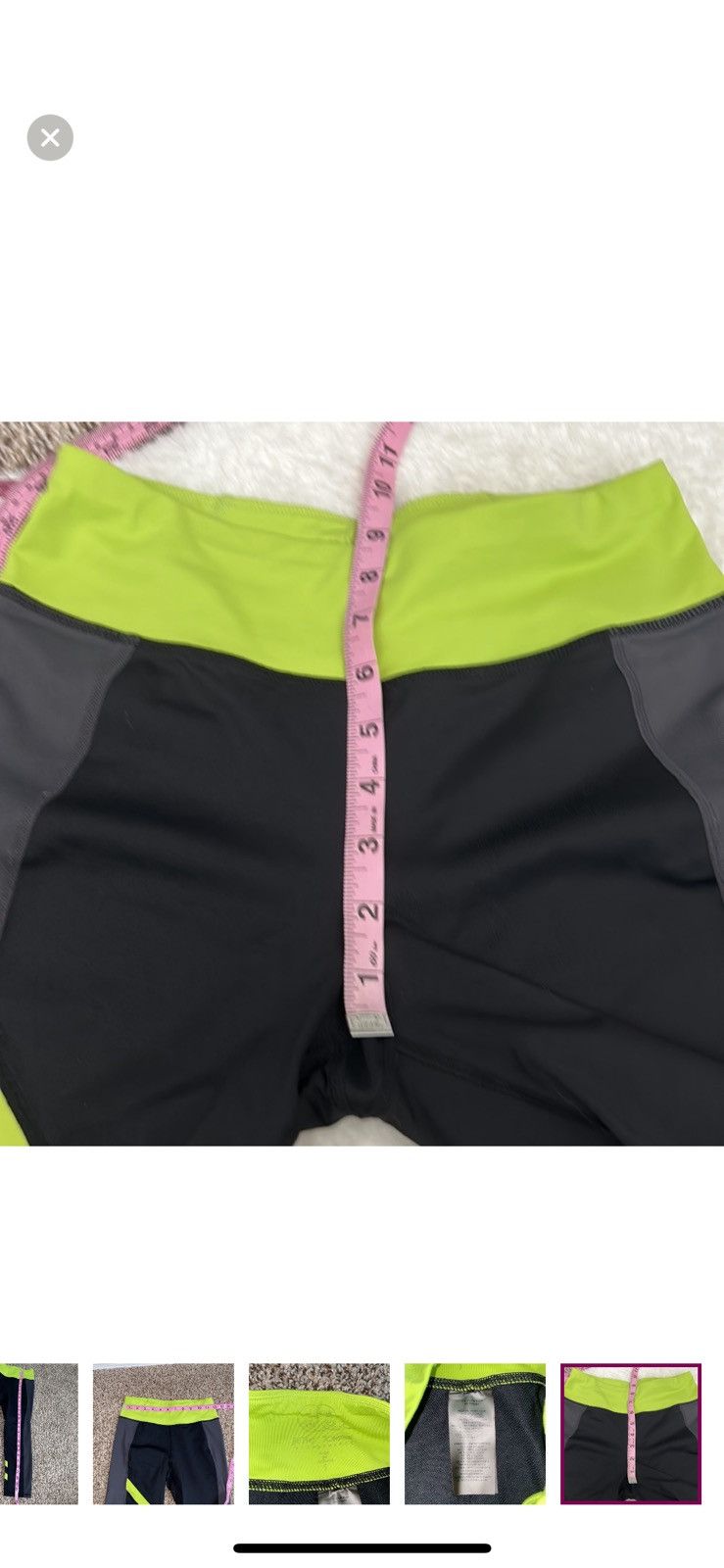 Betsey Johnson Betsey Johnson small performance leggings Size 27" / US 4 / IT 40 - 9 Thumbnail