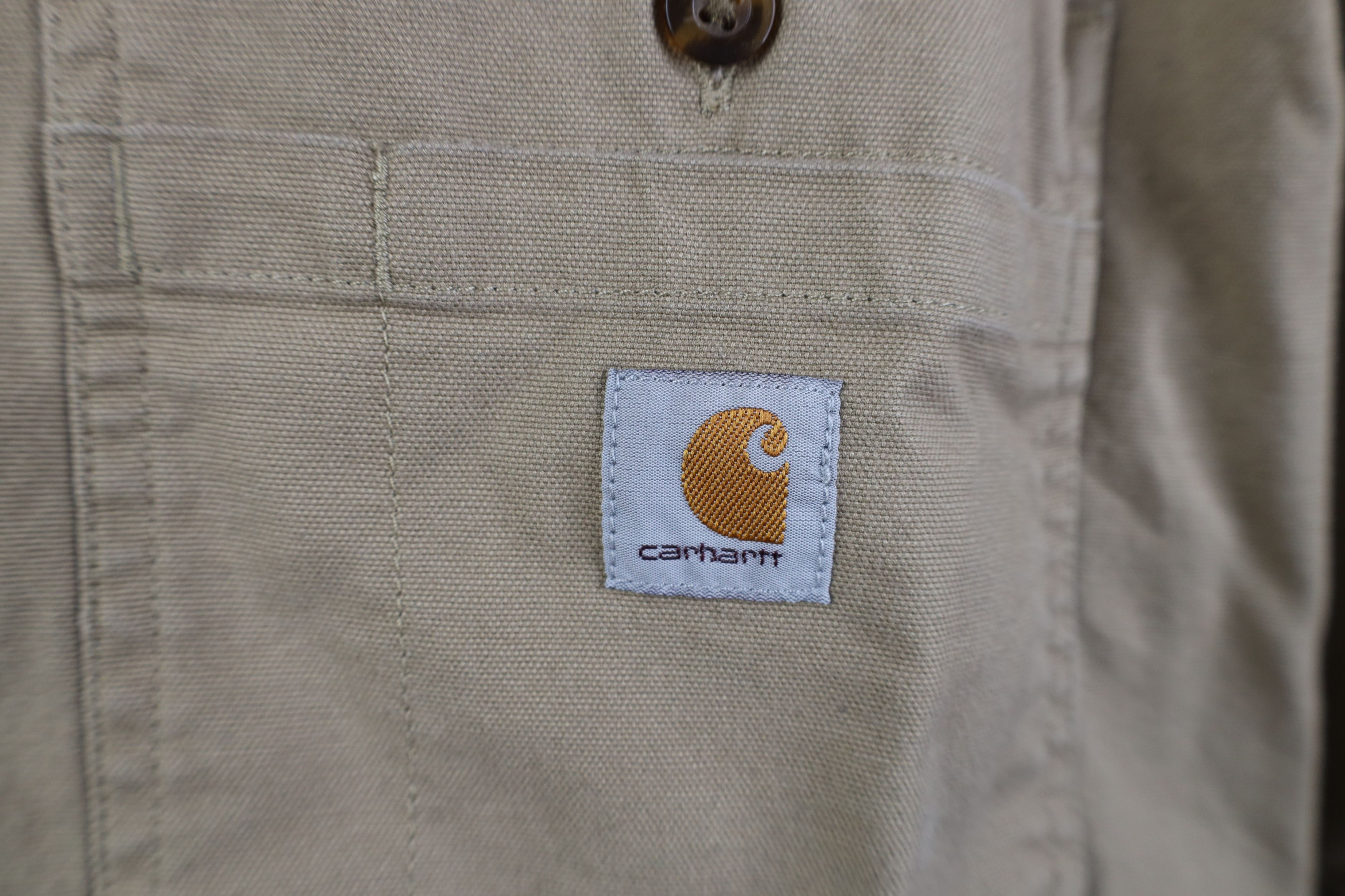 Carhartt Vintage Y2K Carhartt Heavyweight Short Sleeve Button Shirt Size US XXL / EU 58 / 5 - 4 Thumbnail
