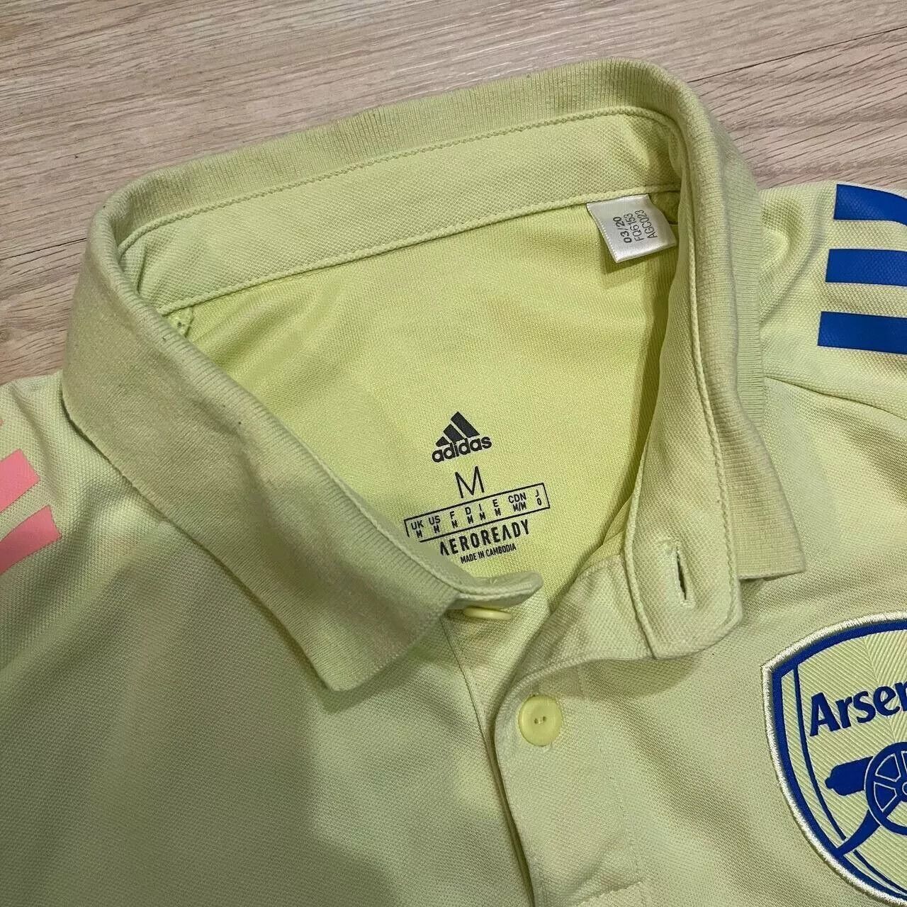 Adidas ARSENAL ADIDAS 2020/2021 FOOTBALL TEAM POLO TRAINING Size US M / EU 48-50 / 2 - 4 Thumbnail