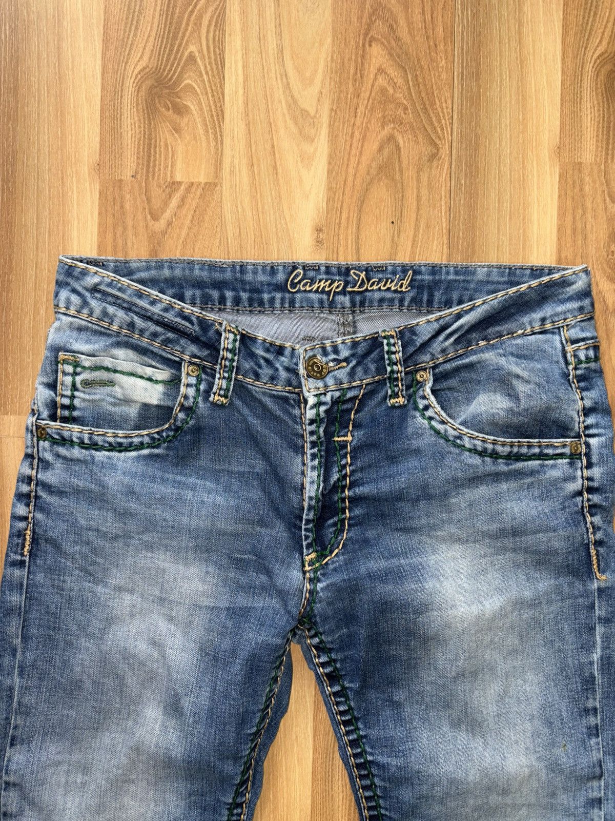 Camp David Camp David 33x34 streetwear true religion style jeans Size US 33 - 3 Thumbnail
