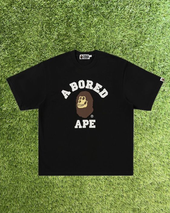 Bape A Bathing Ape x Bored Ape Yacht Club #3 Tee Black Size Large