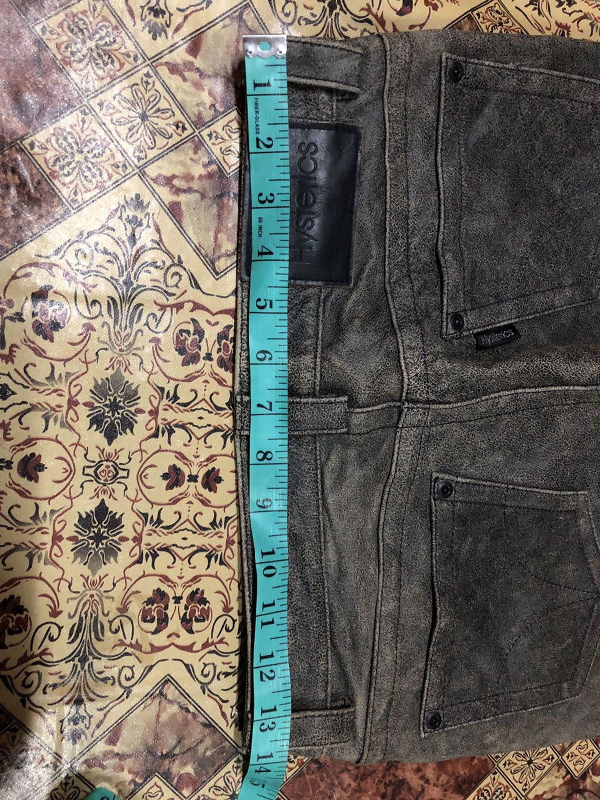 Hysteric Glamour × Leather × Vintage Hysteric Glamour Cowhide Boot Cut Pants Size 28" / US 6 / IT 42 - 4 Thumbnail