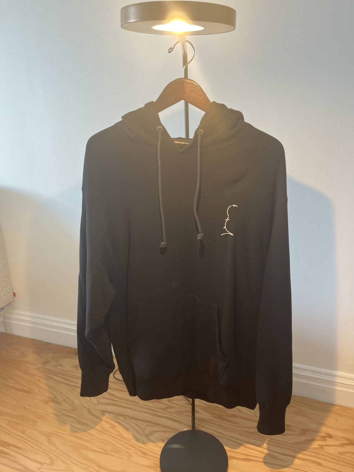 Undercover Undercover - Black Embroidered Sweatshirt Size US M / EU 48-50 / 2 - 1 Thumbnail