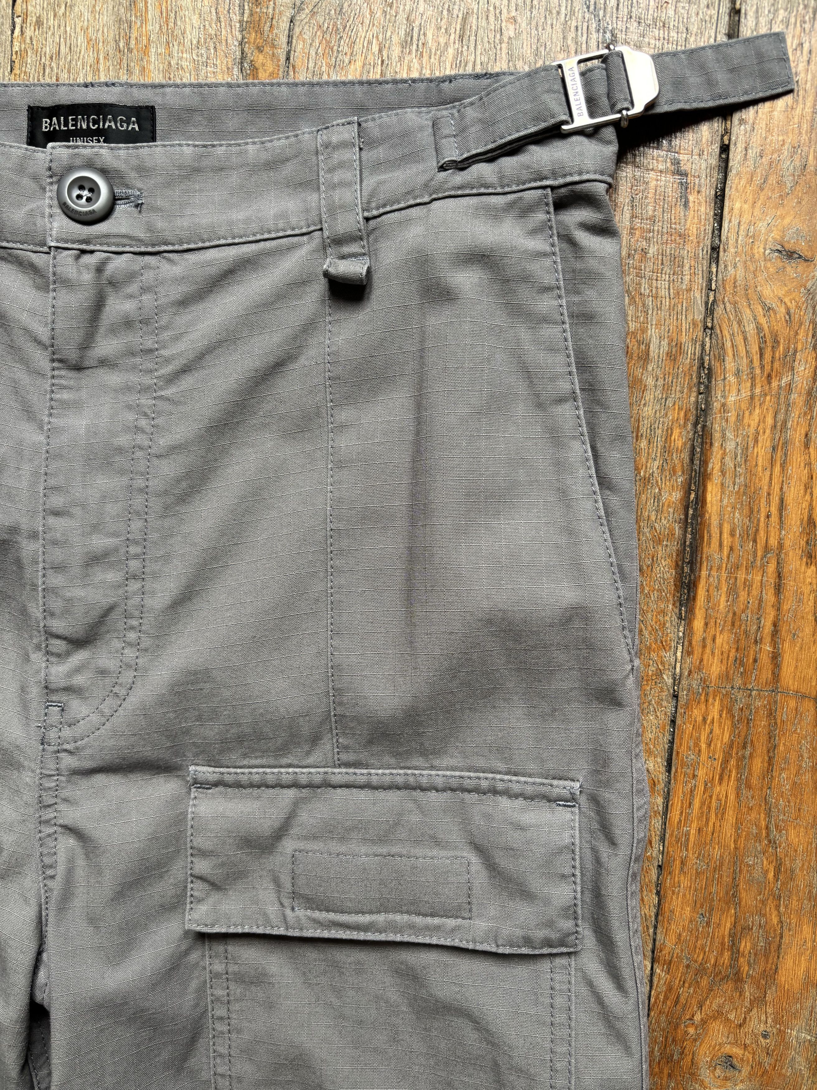 Balenciaga FW23 Flared Cargo Pants Size US 28 / EU 44 - 6 Thumbnail