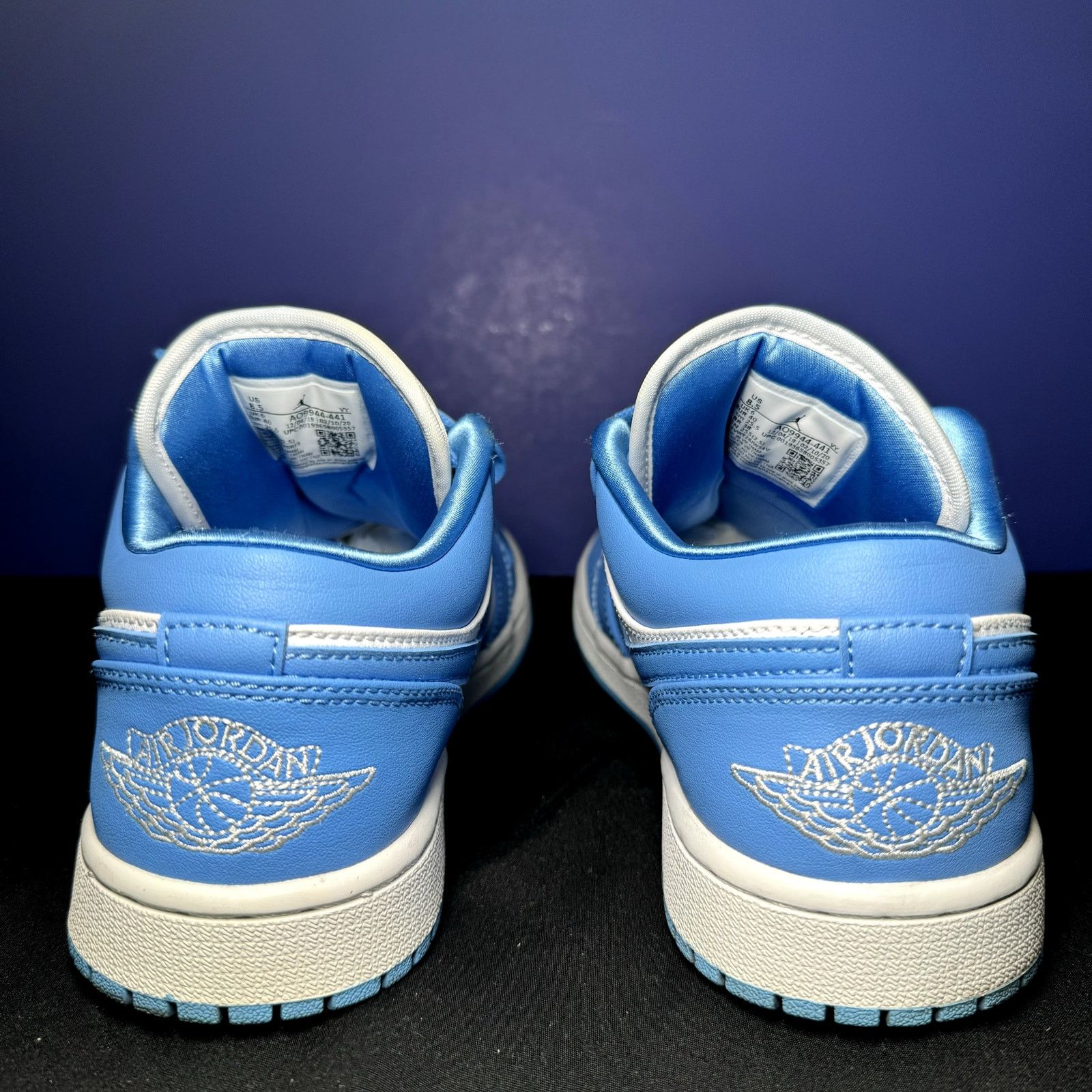 Jordan Brand × Nike Size 8.5 - Wmns Nike Air Jordan 1 Low UNC Women's Shoes Size US 8.5 / IT 38.5 - 6 Thumbnail
