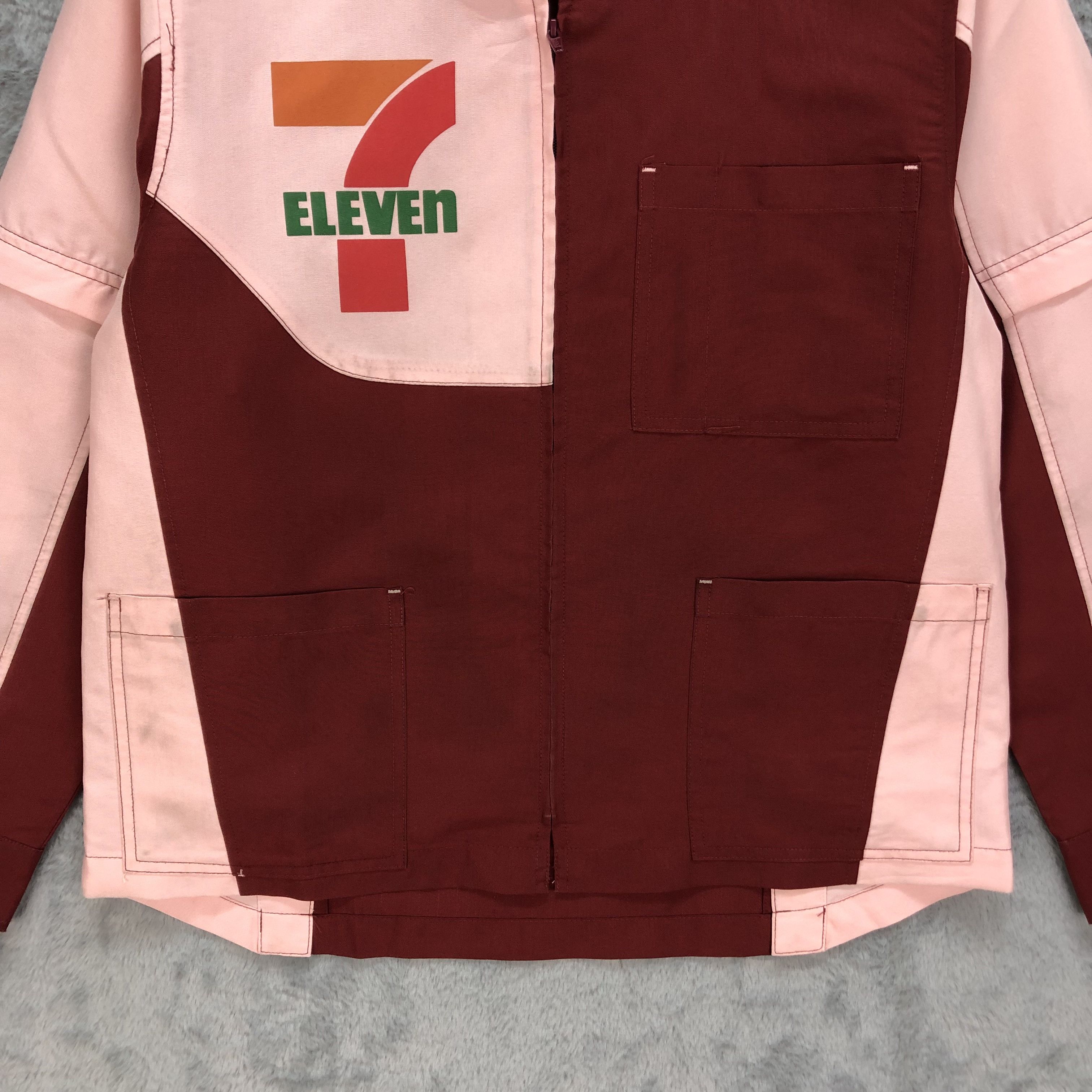 Japanese Brand 7-ELEVEN Detachable Sleeve Uniform Jacket #5455-191 Size S / US 4 / IT 40 - 4 Thumbnail
