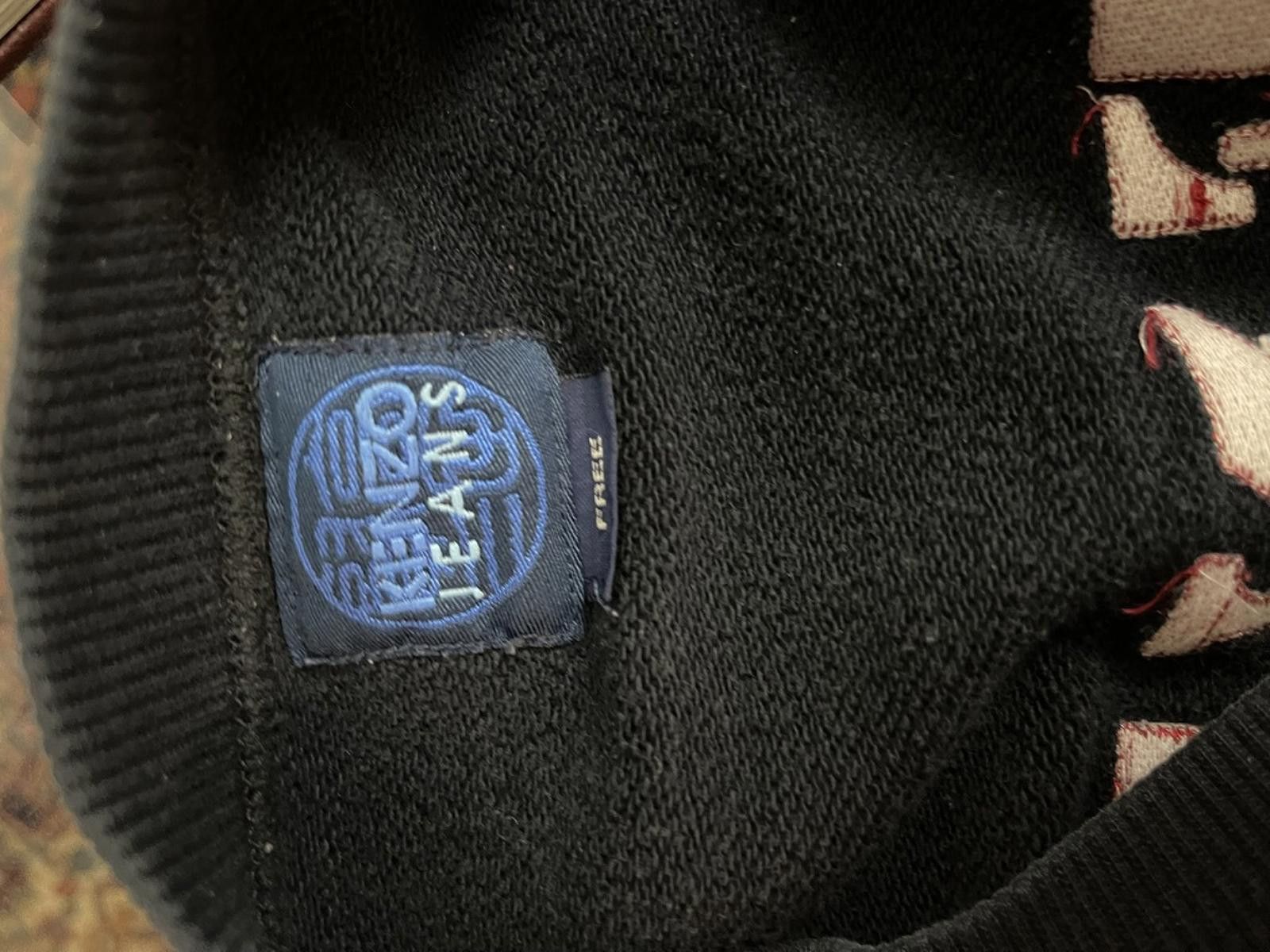 Kenzo Kenzo - Navy Blue Crewneck Sweatshirt with Logo Print Size US M / EU 48-50 / 2 - 5 Thumbnail