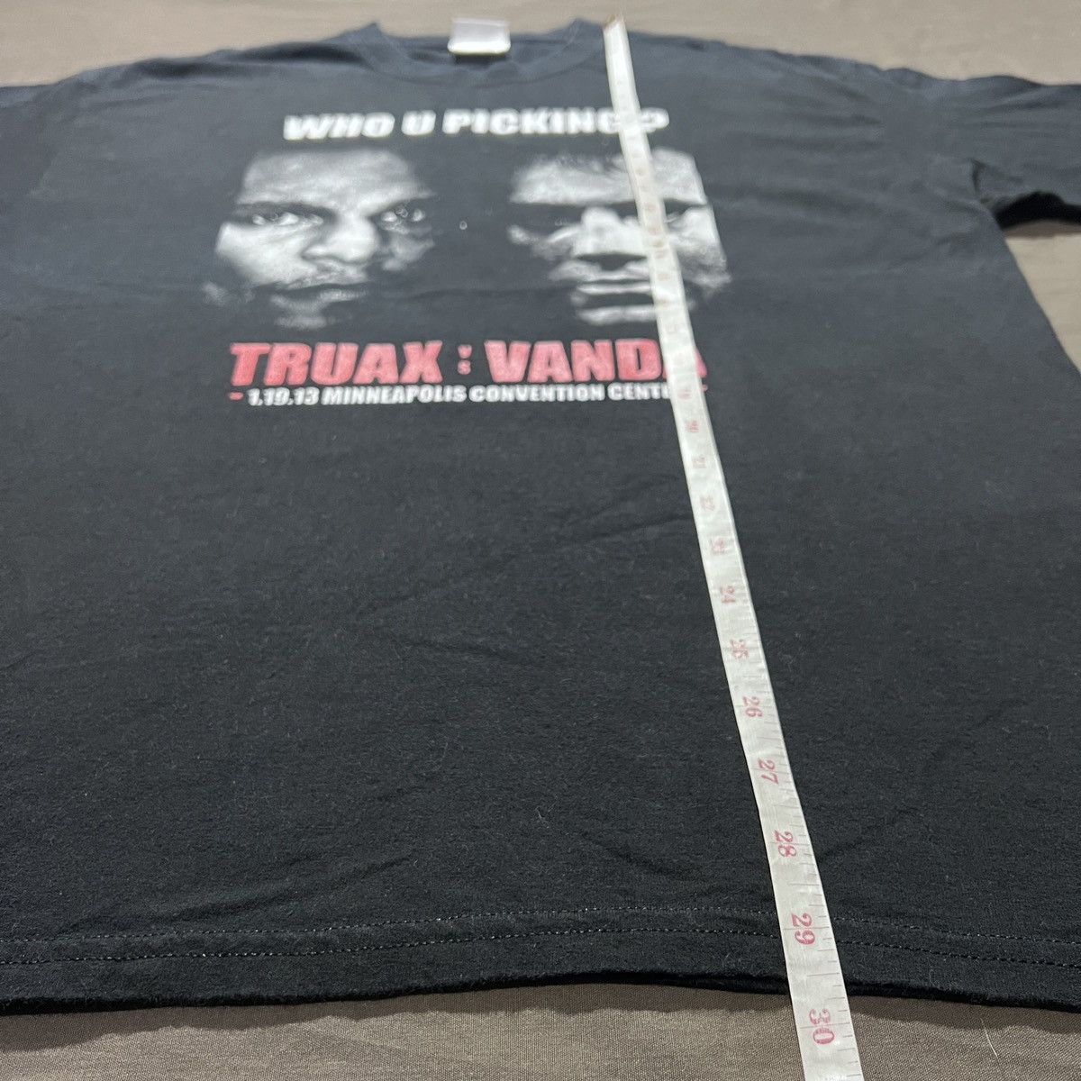 Rap Tees Vintage Y2K Caleb Truax Vs Matt Vanda Boxing Graphic XL Size US XL / EU 56 / 4 - 6 Thumbnail