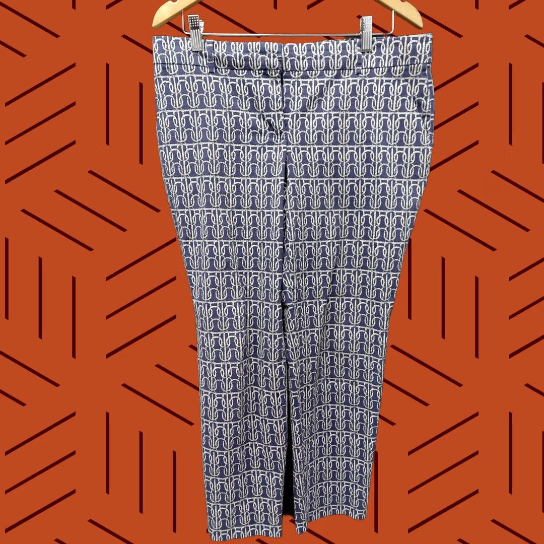 J.Crew J.CREW Cafe Capri Blue Women Size 10 Pants - Clothing Size 32" / US 10 / IT 46 - 1 Thumbnail