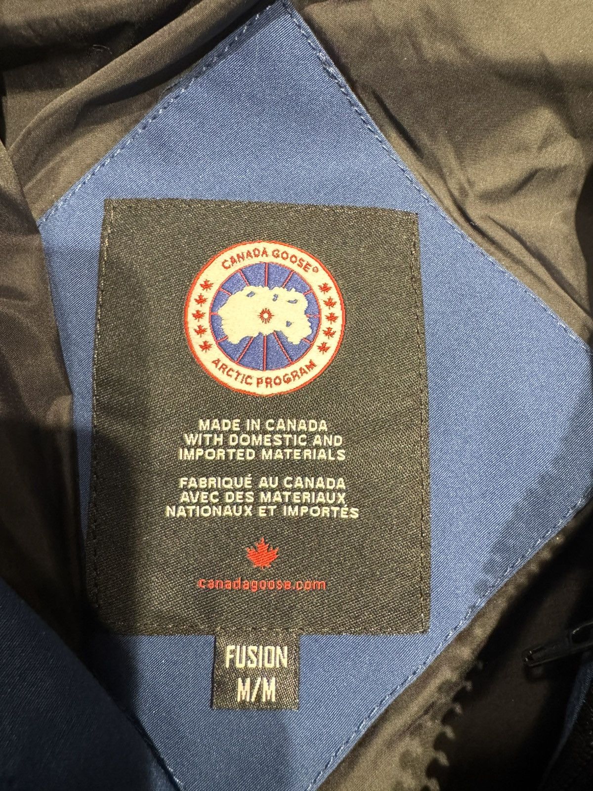 Canada Goose $1495 Blue Carson Parka with Fur Size US M / EU 48-50 / 2 - 4 Thumbnail