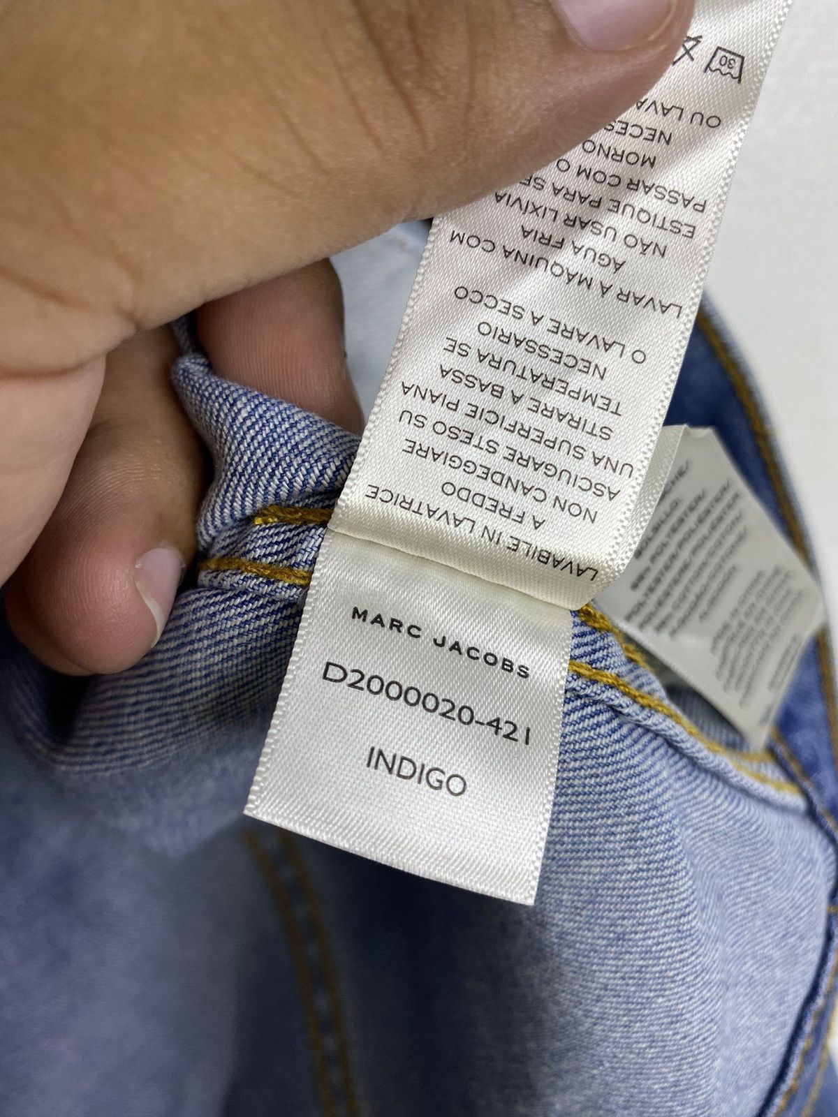 Marc Jacobs Marc Jacobs Denim Jacket Size XL / US 12-14 / IT 48-50 - 8 Thumbnail