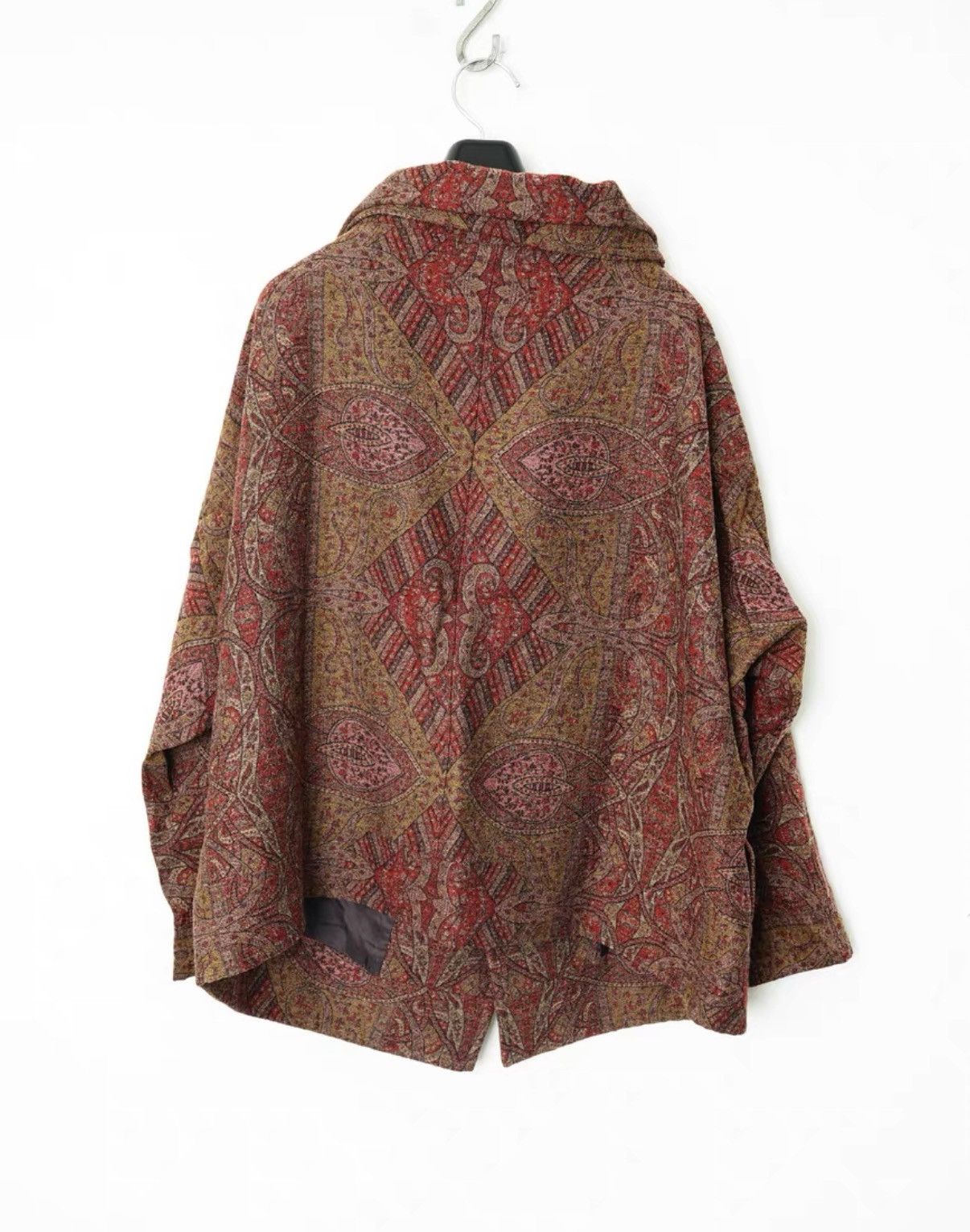 Yohji Yamamoto Yohji Yamamoto Vintage Embroidery Print Oversized Jacket Size US S / EU 44-46 / 1 - 7 Thumbnail