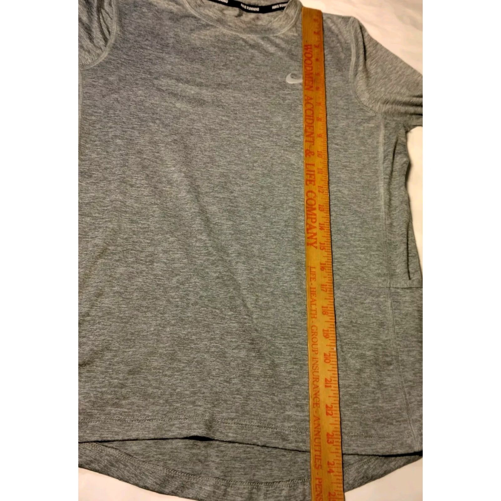 Nike Nike Dri-Fit Shirt Women XS Gray Long Sleeve Running Athletic Performance Size XS / US 0-2 / IT 36-38 - 5 Thumbnail