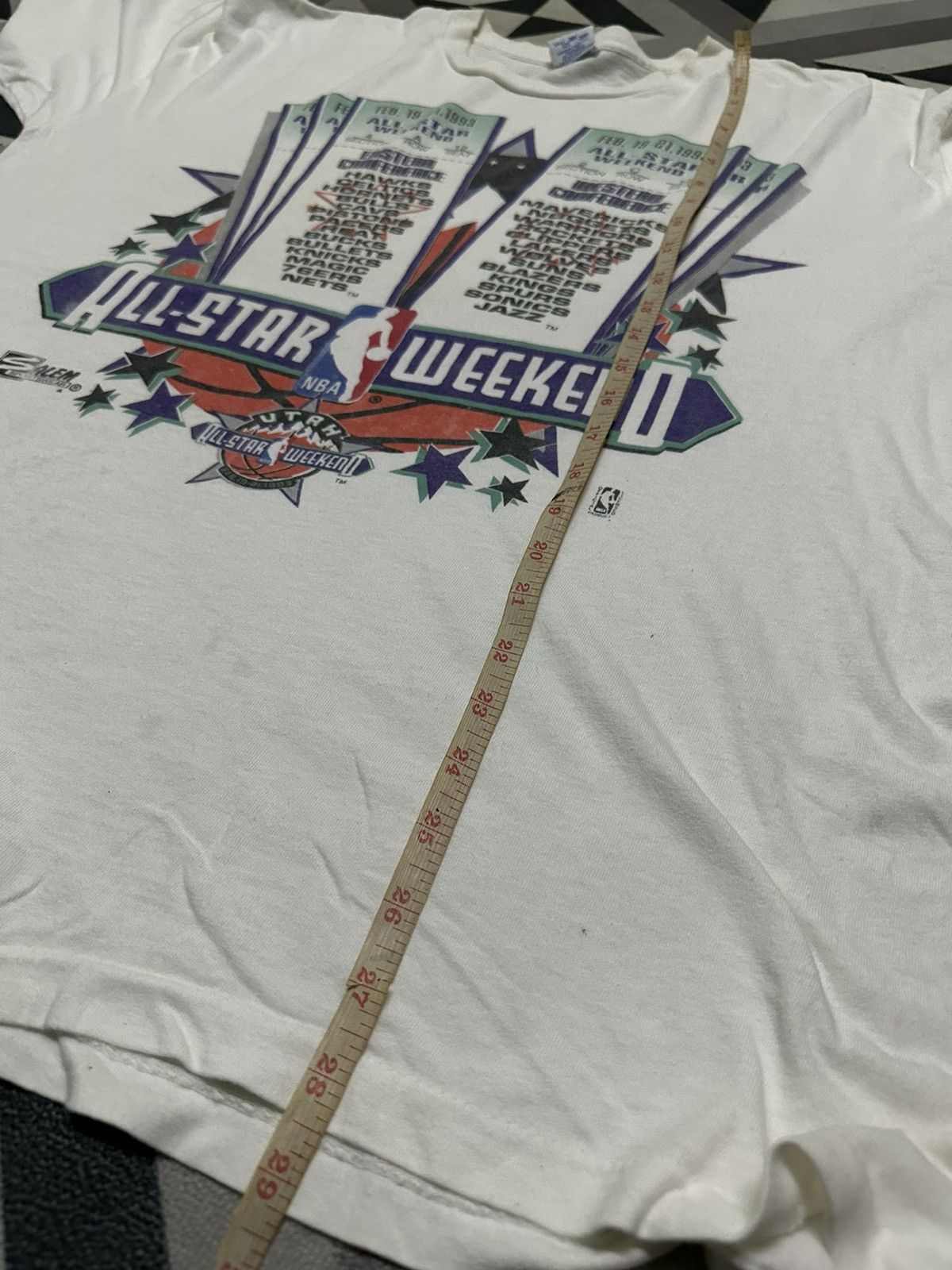 NBA Vintage Salem NBA All star weekend tee Size US XL / EU 56 / 4 - 8 Thumbnail