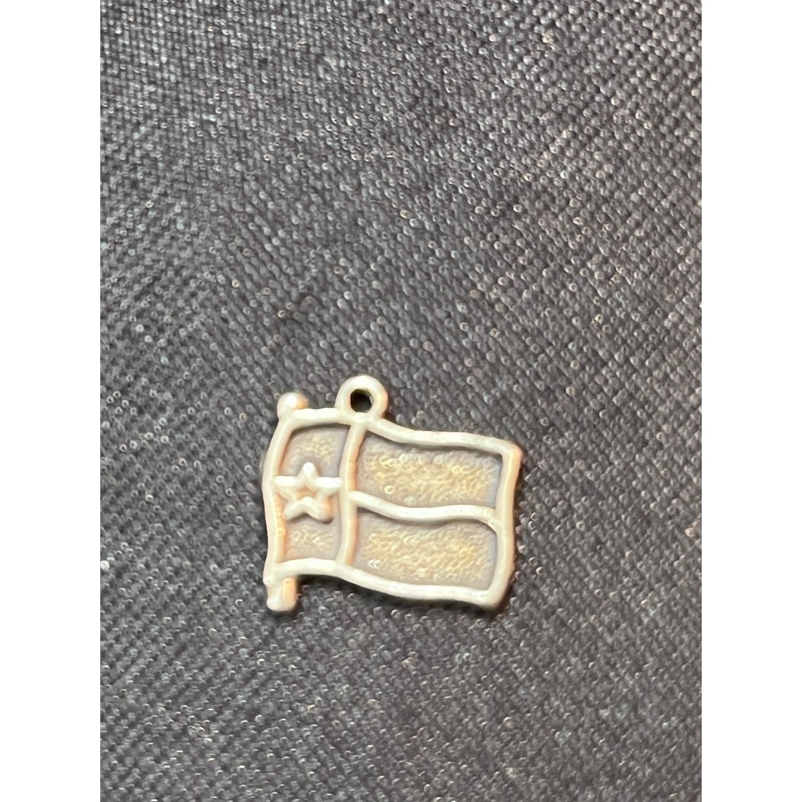 Other VINTAGE Sterling Silver Texas Flag Charm or Pendant 925 Size ONE SIZE - 3 Thumbnail