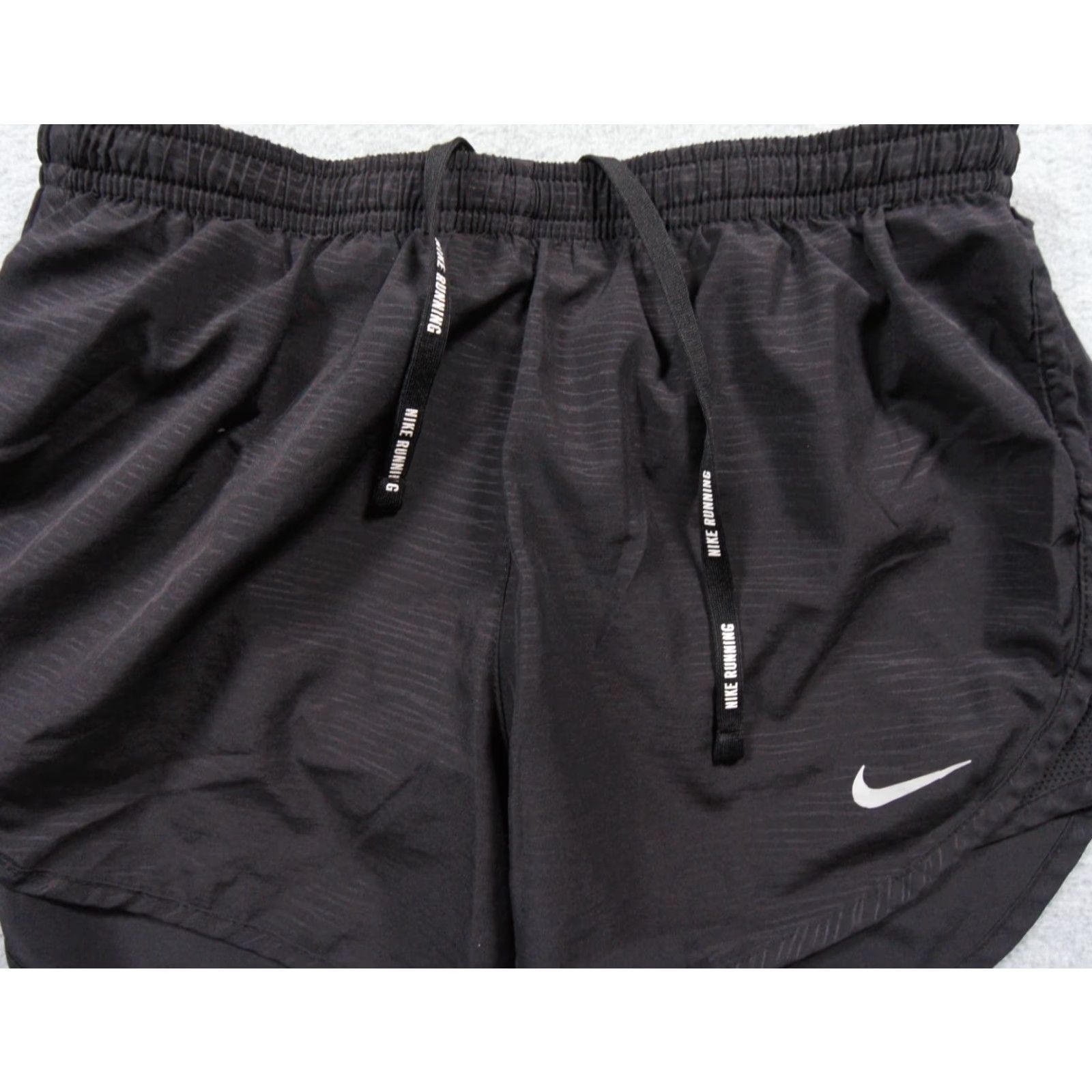 Nike Nike Running Shorts Womens XS Black 3" Dri Fit Activewear Workout Brief Lined Size 26" / US 2 / IT 38 - 2 Thumbnail
