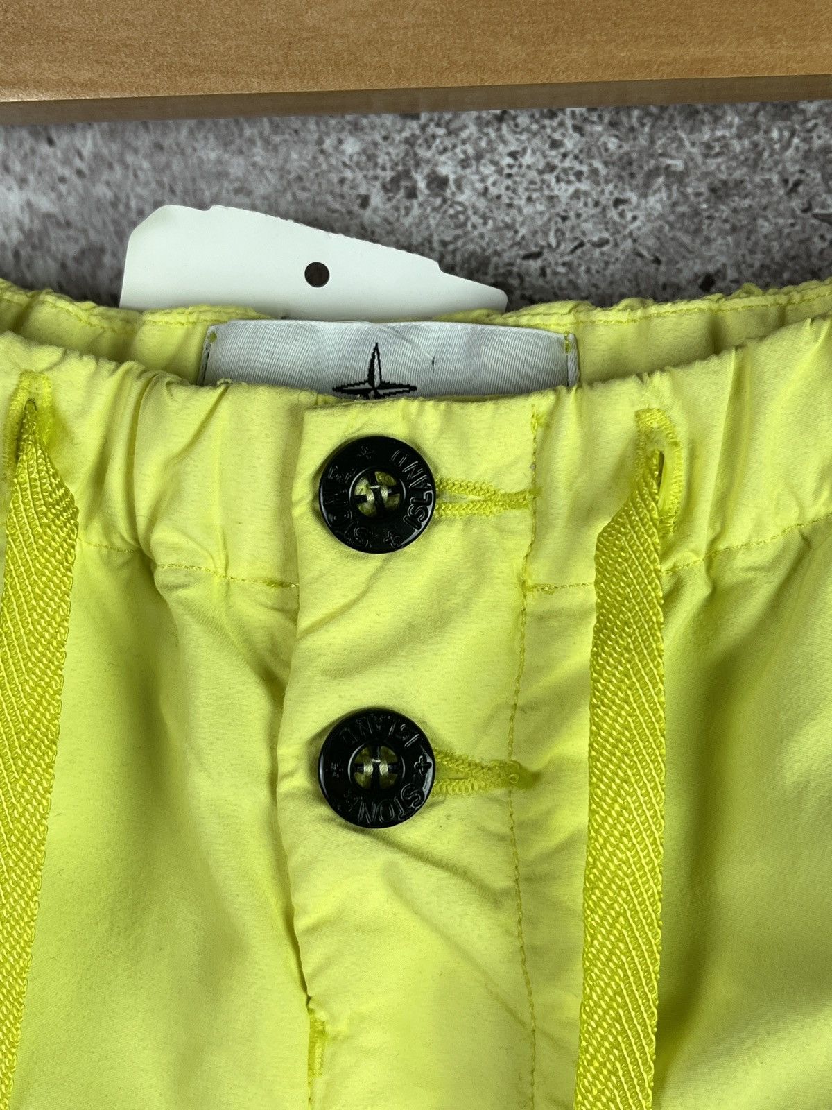 Stone Island Stone Island Nylon Swim Shorts – Neon Yellow (Size M) Size US 32 / EU 48 - 3 Thumbnail