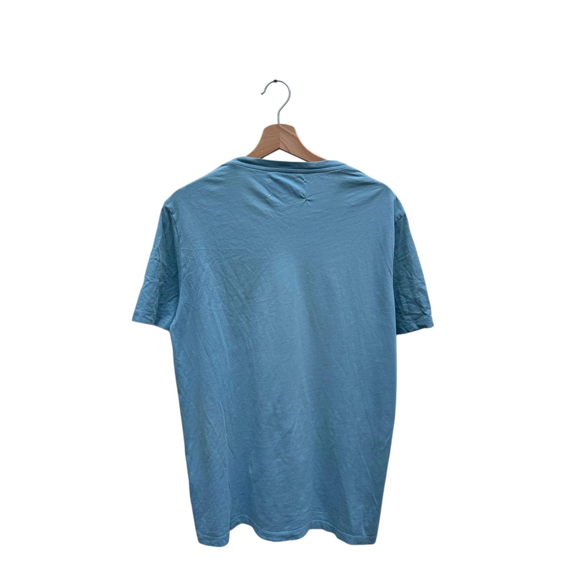 Maison Margiela SS 2017 Blue Graphic “M” T-Shirt Size US L / EU 52-54 / 3 - 3 Thumbnail
