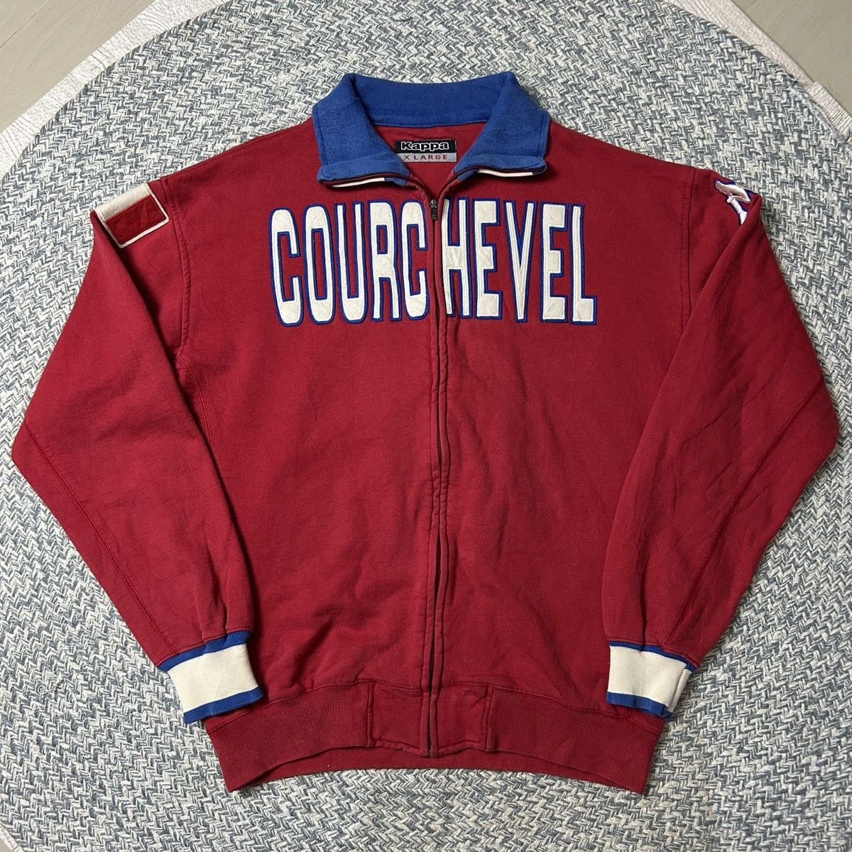 Kappa × Vintage Vintage90s Kappa France sweatshirt full zip Size US M / EU 48-50 / 2 - 1 Thumbnail