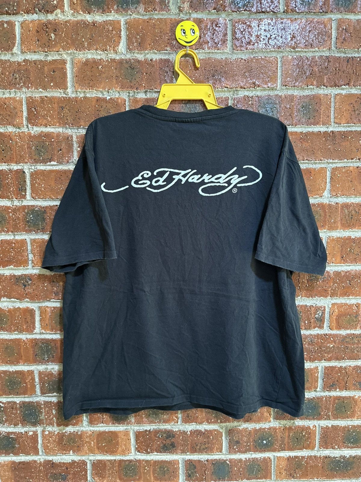 Ed Hardy Vintage Ed Hardy California Faded Oversize Tee Size US XXL / EU 58 / 5 - 9 Thumbnail
