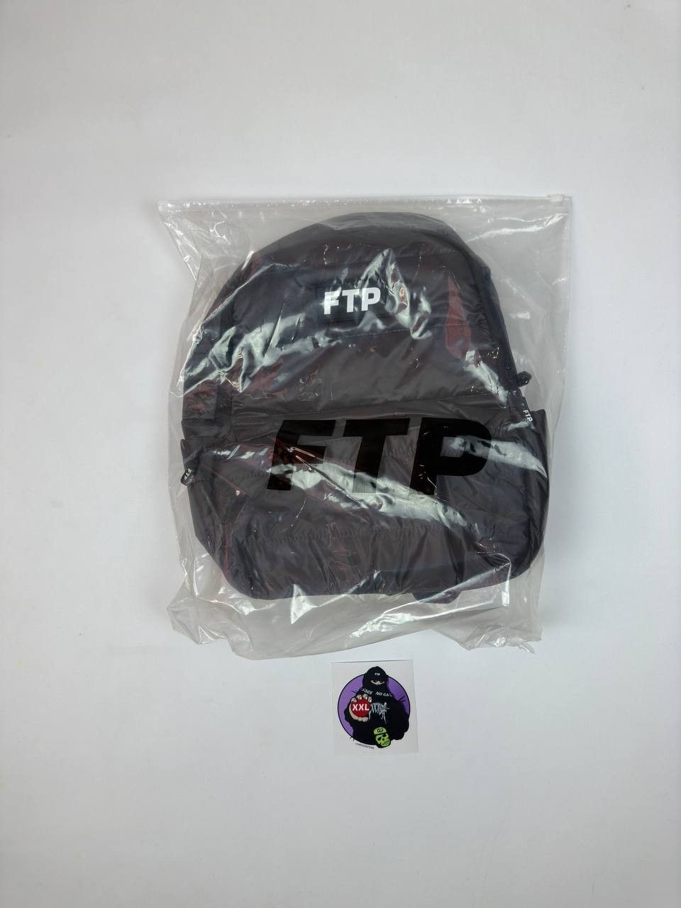 Fuck The Population FTP Mini Puffer Backpack (GRAY) Size ONE SIZE - 4 Thumbnail