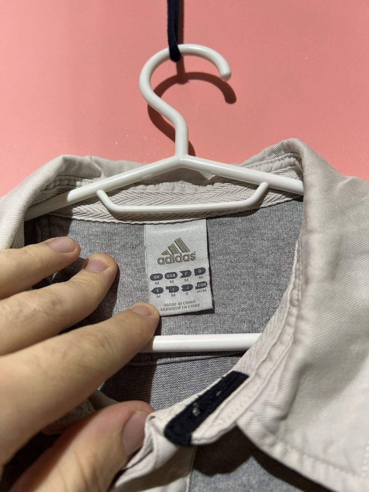 Adidas Adidas vintage rare streetwear casual polo Size US M / EU 48-50 / 2 - 5 Thumbnail