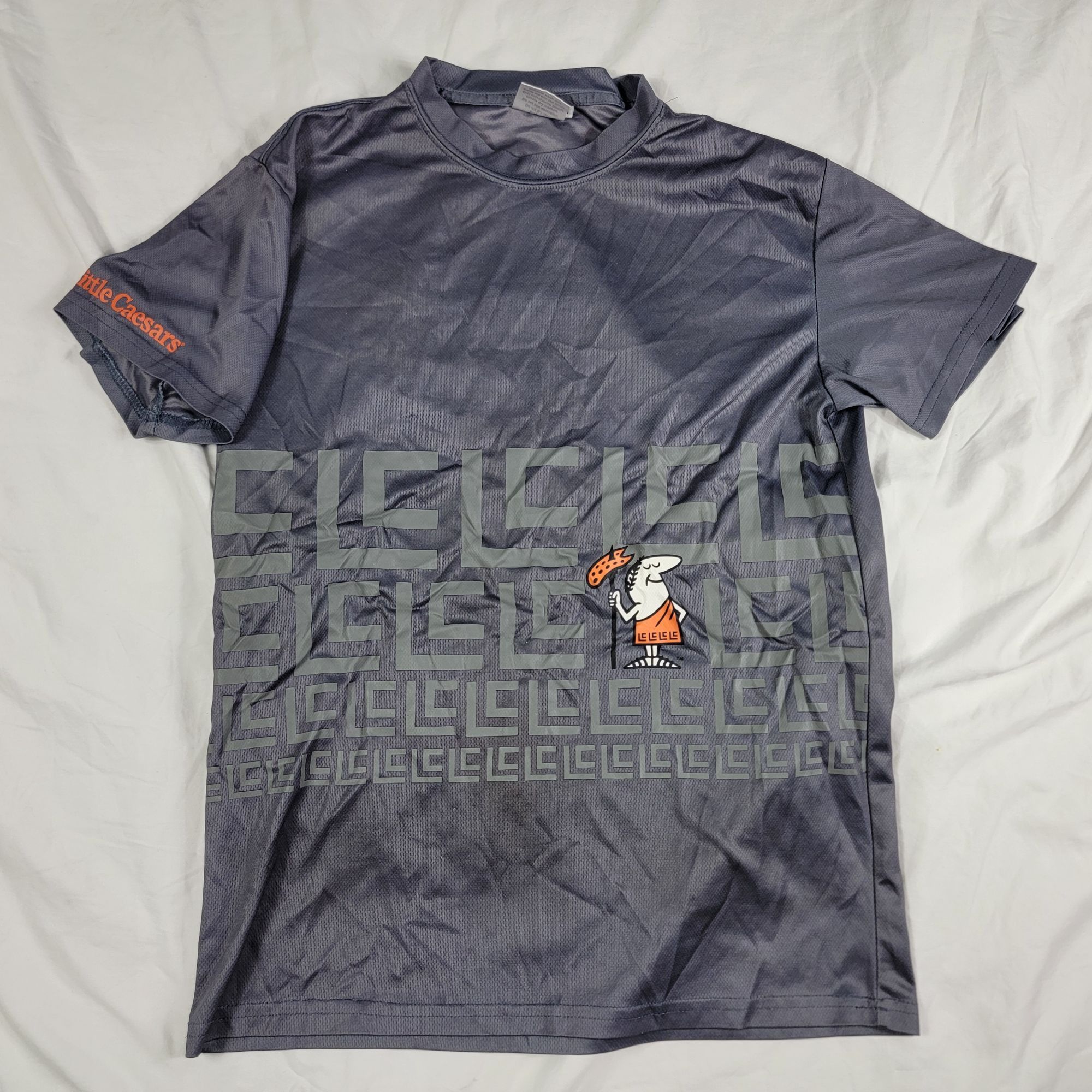 Other Little Caesars Employee Uniform Adults Medium Gray Shirt Wor Size US M / EU 48-50 / 2 - 1 Thumbnail