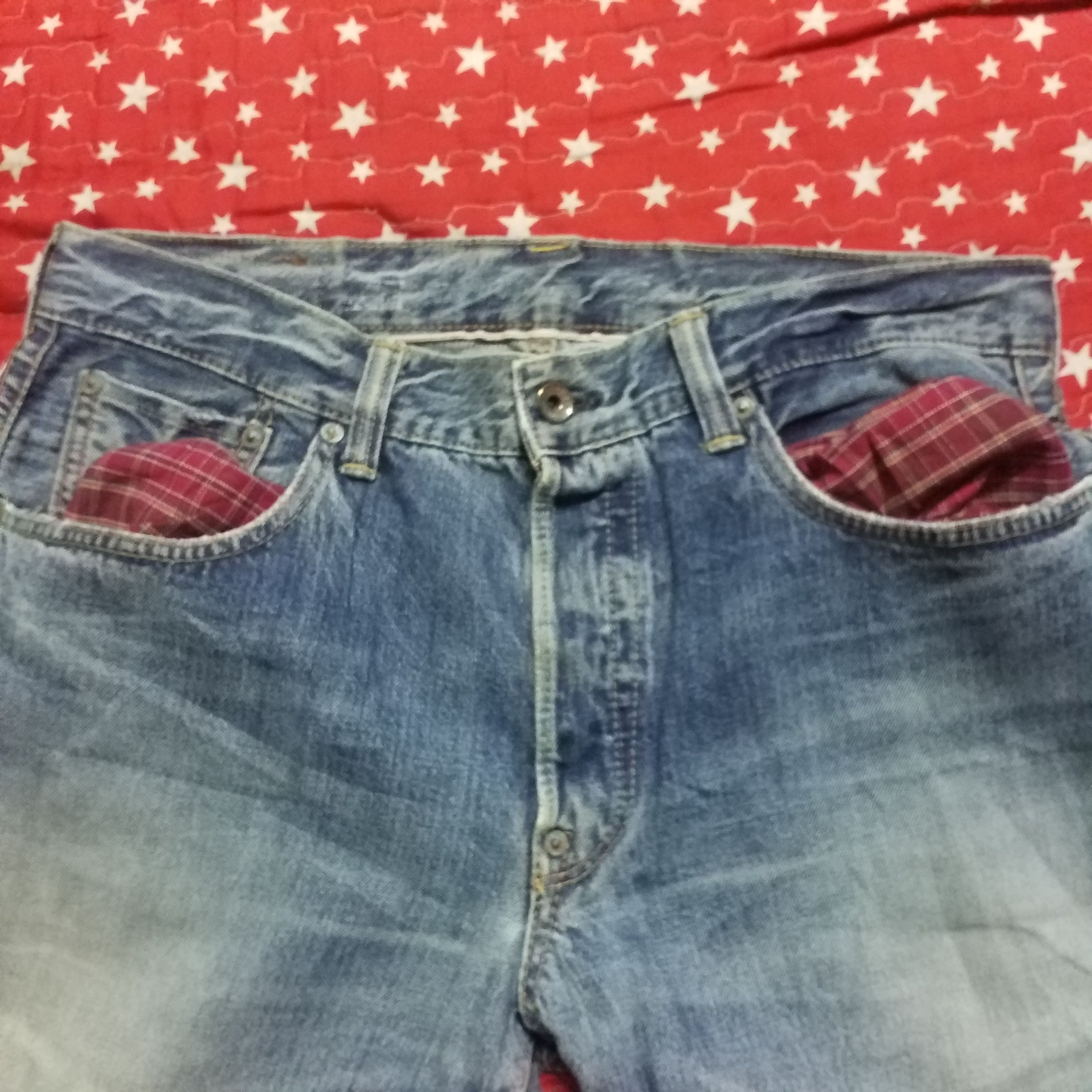 Edwin EDWIN HALF SELVEDGE BIG E DESIGN Size US 34 / EU 50 - 3 Thumbnail